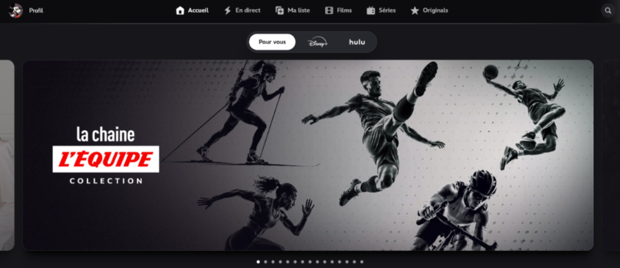 "This collaboration with Disney+ marks a new stage for the L'Équipe channel," said Vincent Broussard, Managing Director of the TV division of the L'Équipe Group, in the release. "It allows us to expand our reach, while remaining true to our mission: to share the passion for sport with the widest possible audience, to offer expertise recognized by all, and to provide Disney+ subscribers with unmissable events."