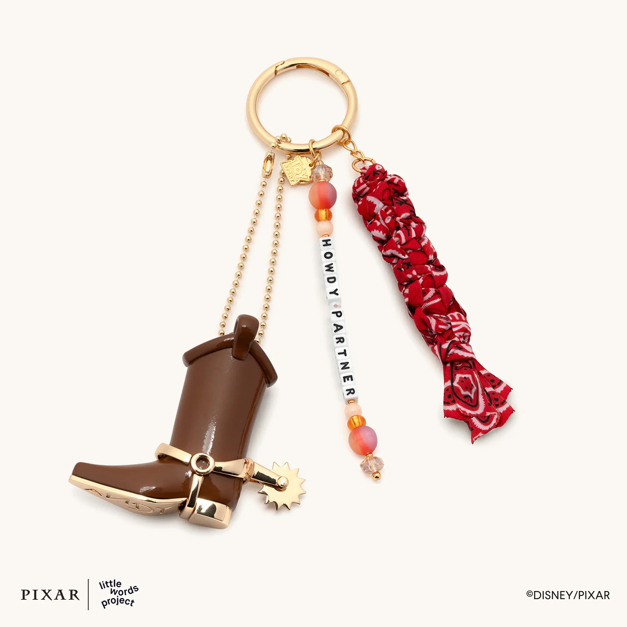 "Howdy Partner" Bag Charm - $30