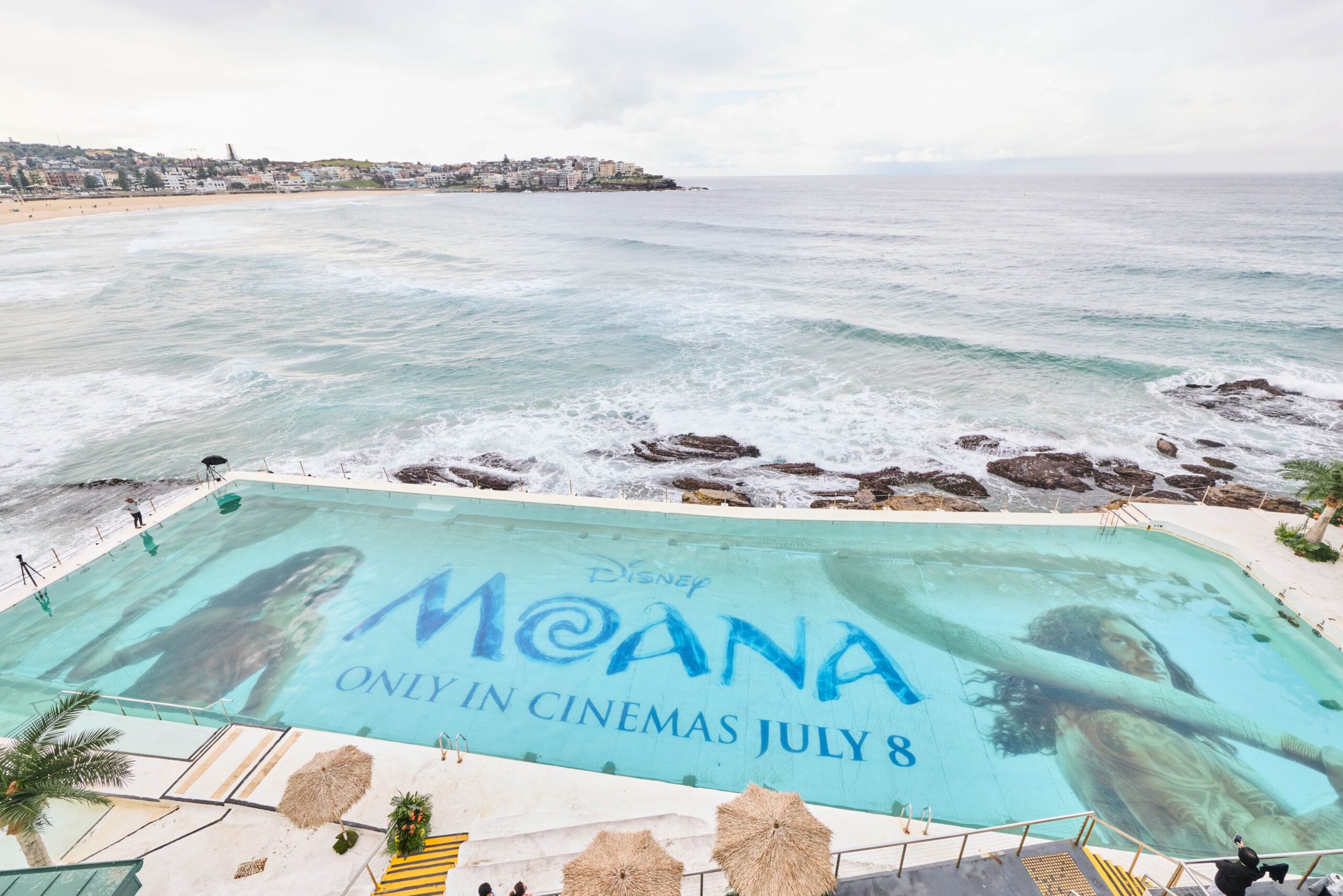Among the creatives at the event were star Catherine Laga'aia (who is from Australia), Dwayne Johnson, who plays Maui, director Thomas Kail, songwriter Opetaia Foa'i, and more.