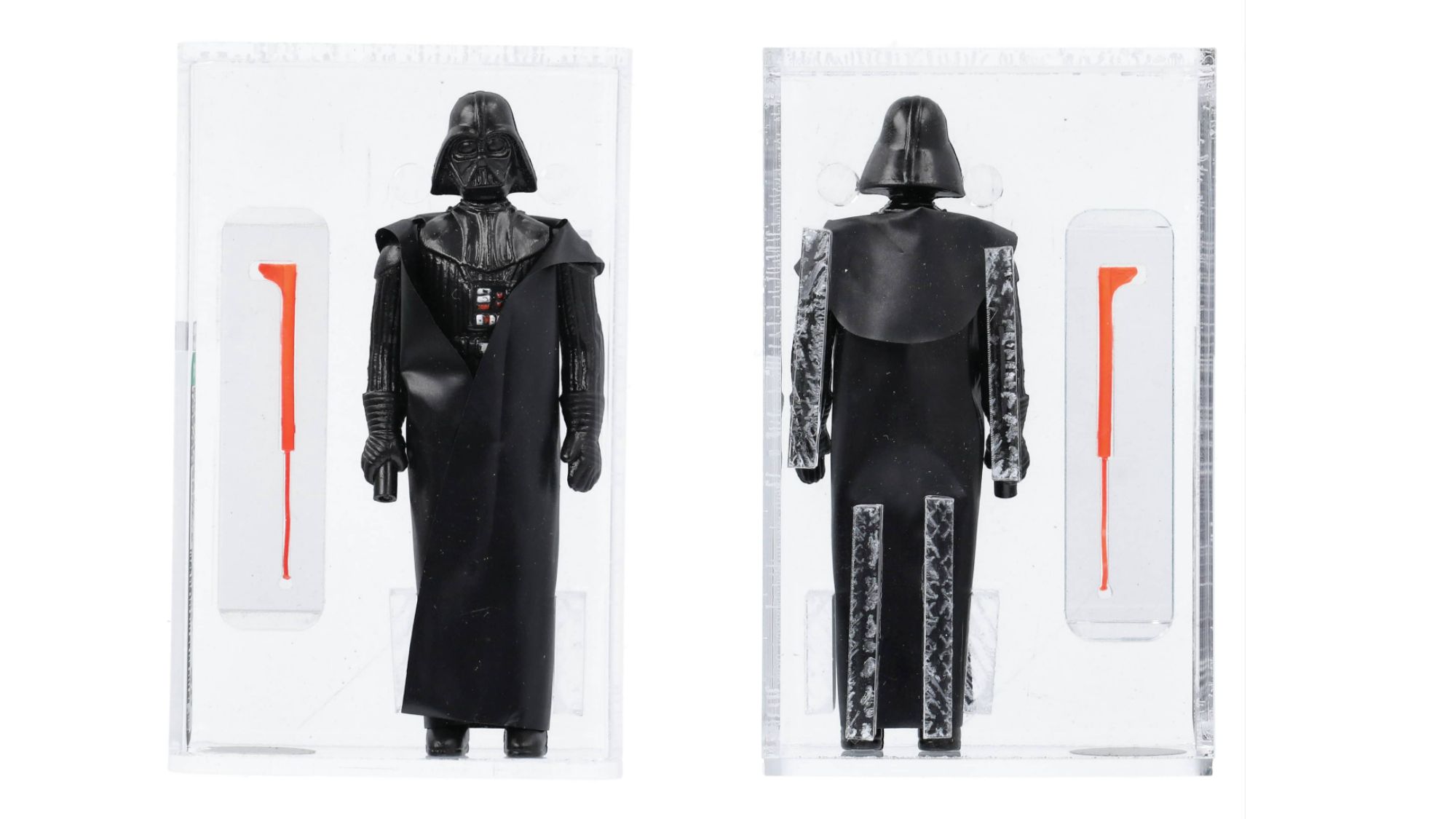 The 1977 Kenner Darth Vader First Shot Loose action figure sold in a Goldin auction on June 3 for a whopping $51,241. It's no wonder the action figure was so sought after: only one other is known to exist.