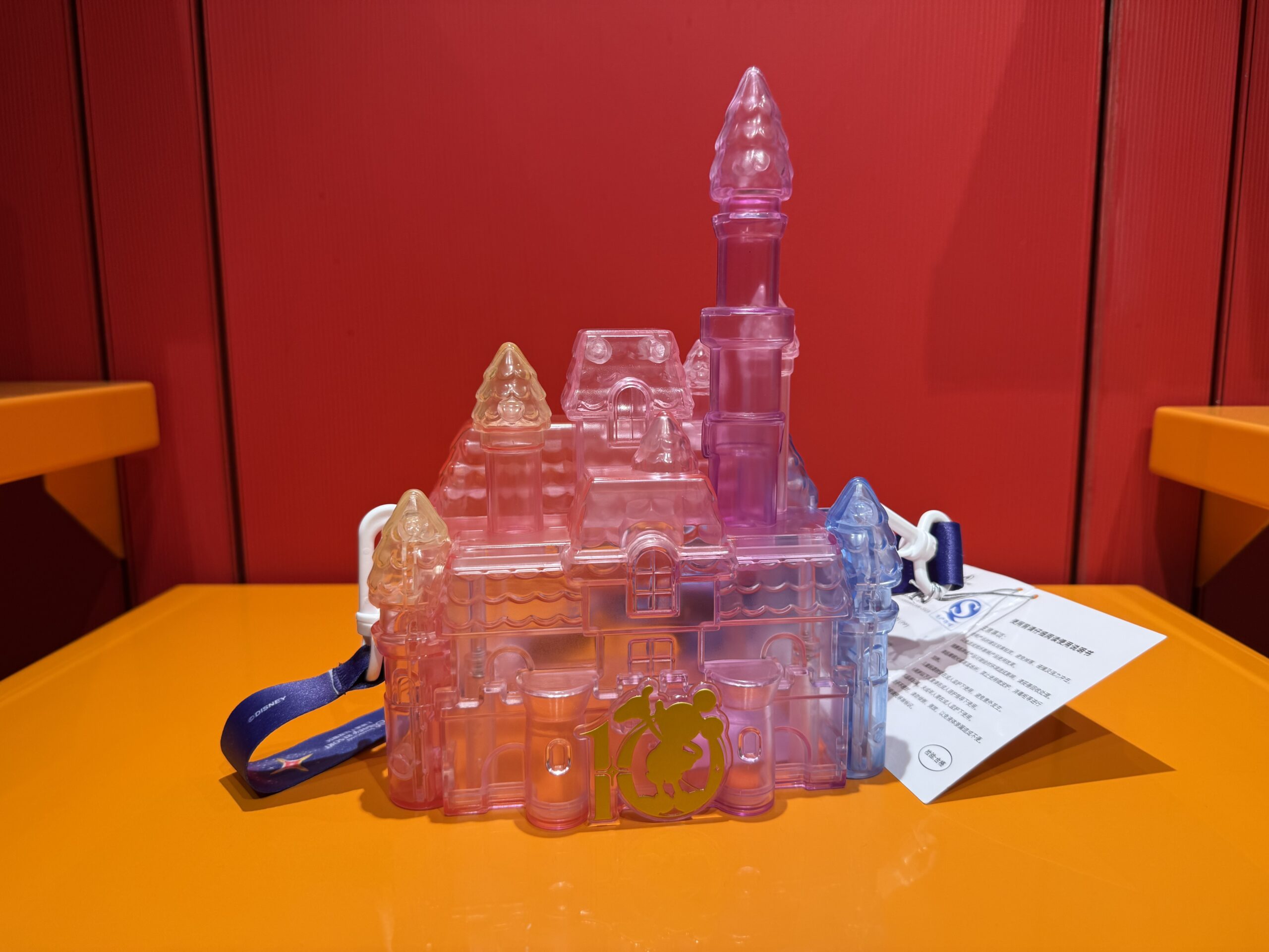 Shanghai Disneyland 10th Anniversary Rainbow Castle Popcorn Bucket