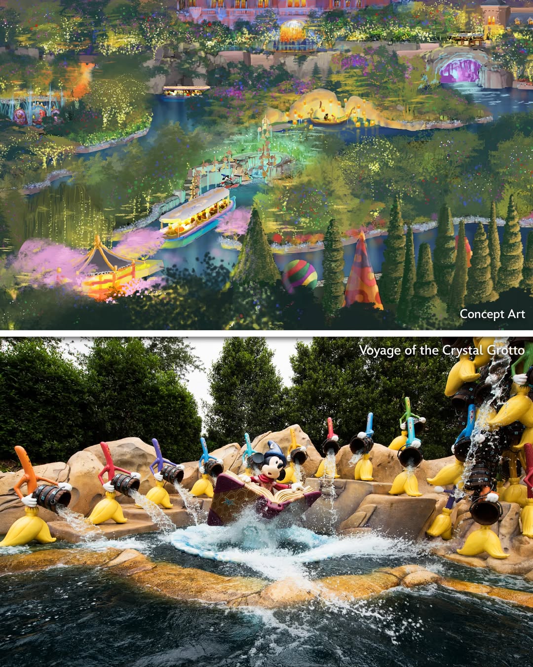 Followed by Voyage of the Crystal Grotto.