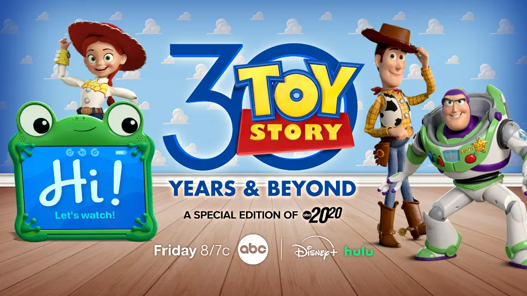 Airing Friday, June 12 at 8 p.m. on ABC, Toy Story 30 Years and Beyond – A Special Edition of 20/20 deep dives into both the success of Pixar as well as the beloved Toy Story franchise. It will be available to stream the next day on Disney+ and Hulu.