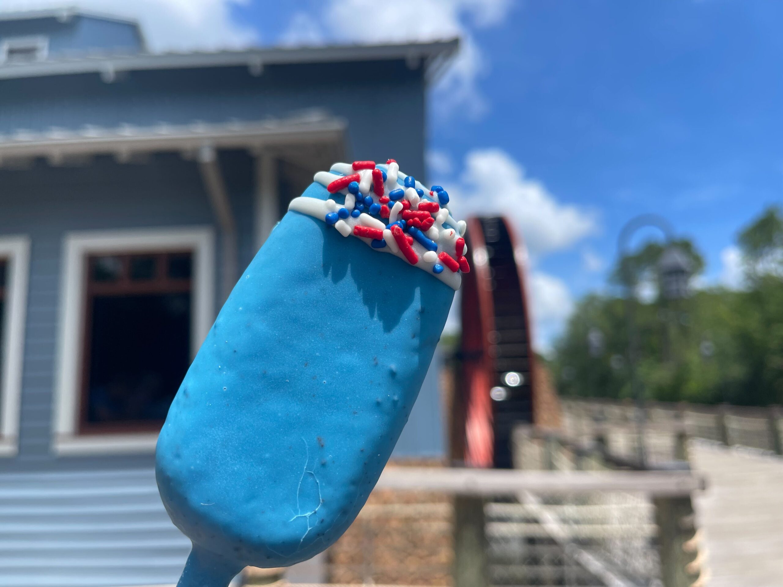 Red, White, and Blue Cake Pop - $5.99