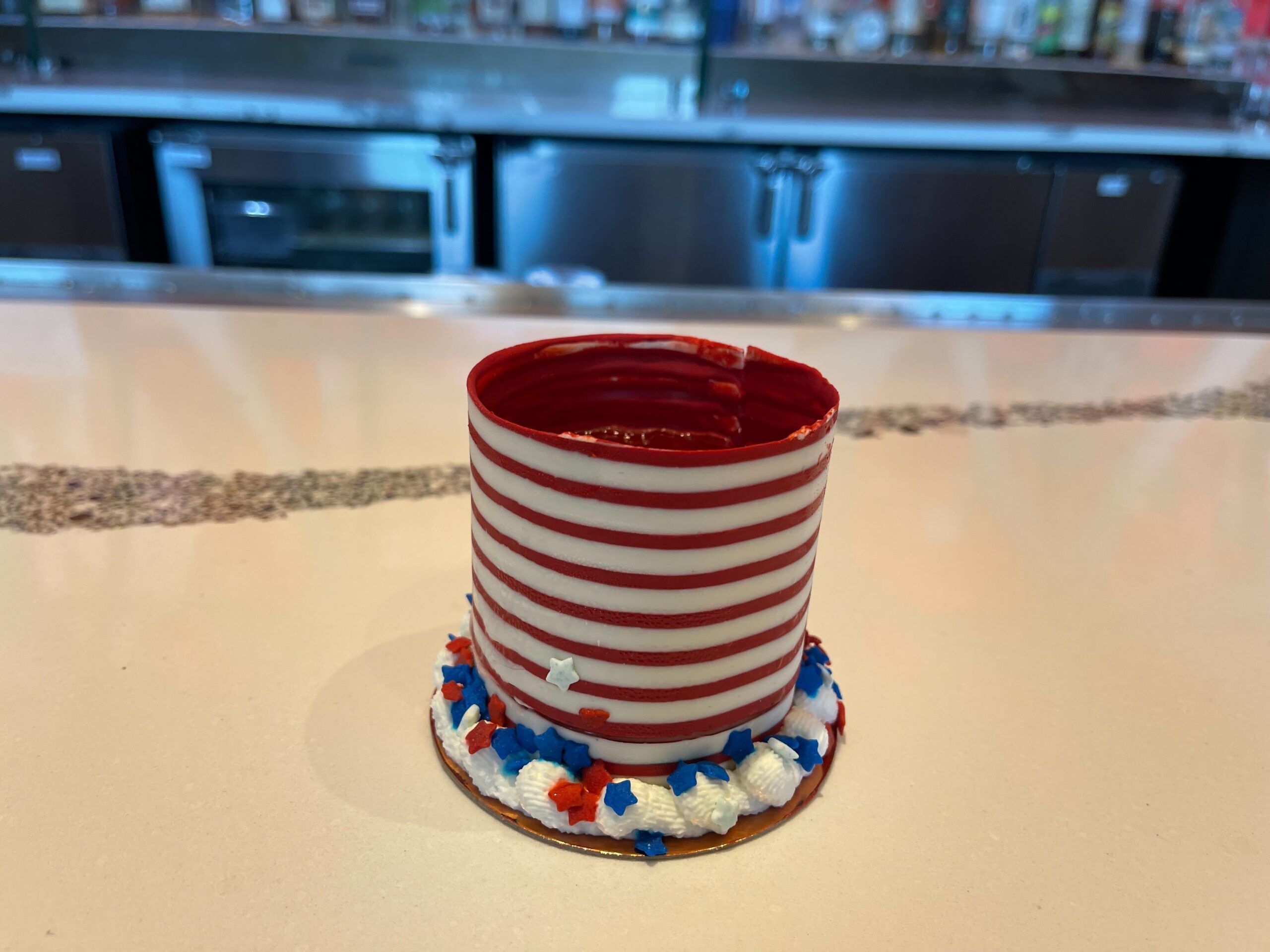 REVIEW: 4th of July Strawberry Cheesecake From Disney's Coronado Springs Resort