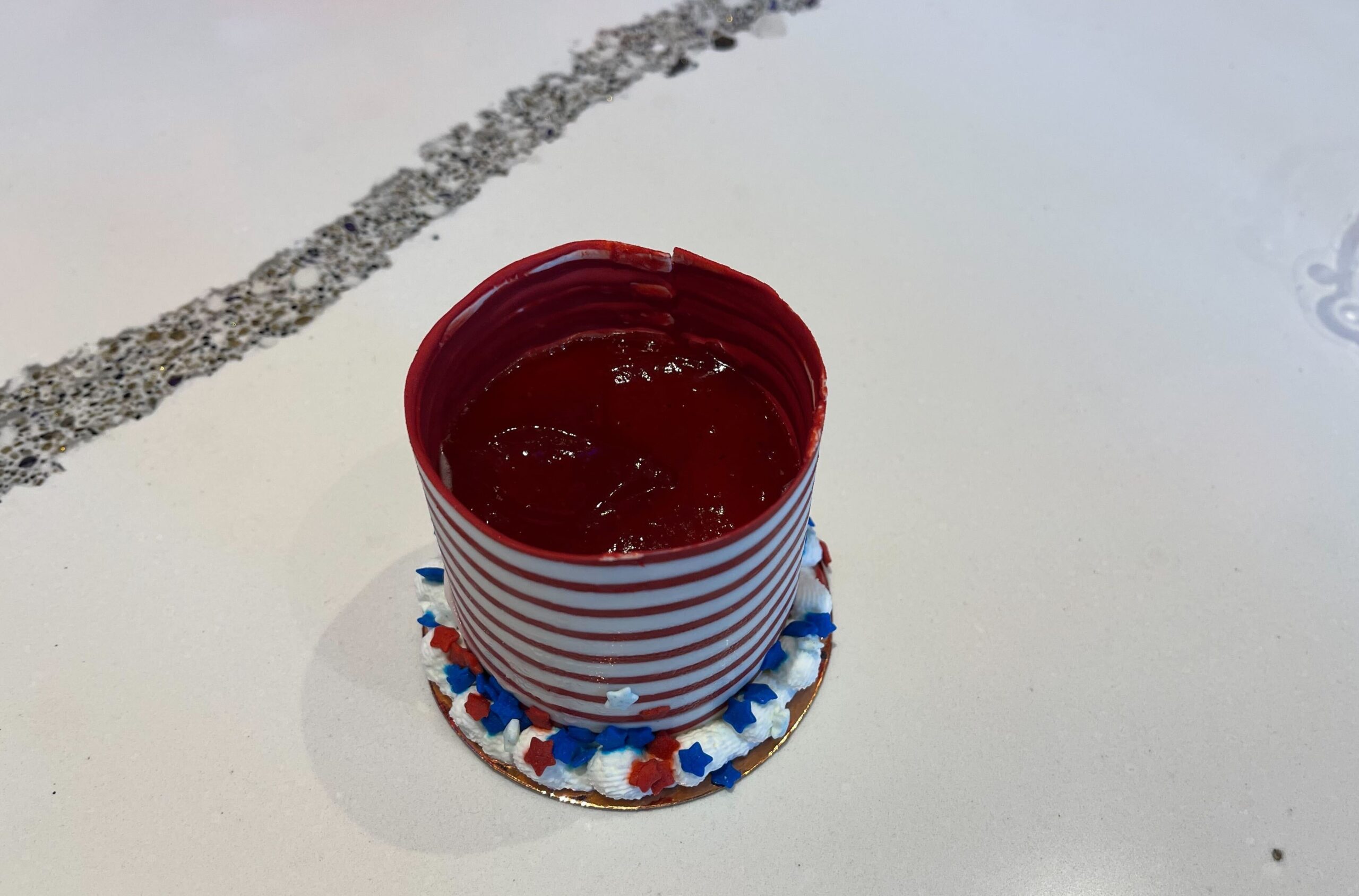 REVIEW: 4th of July Strawberry Cheesecake From Disney's Coronado Springs Resort