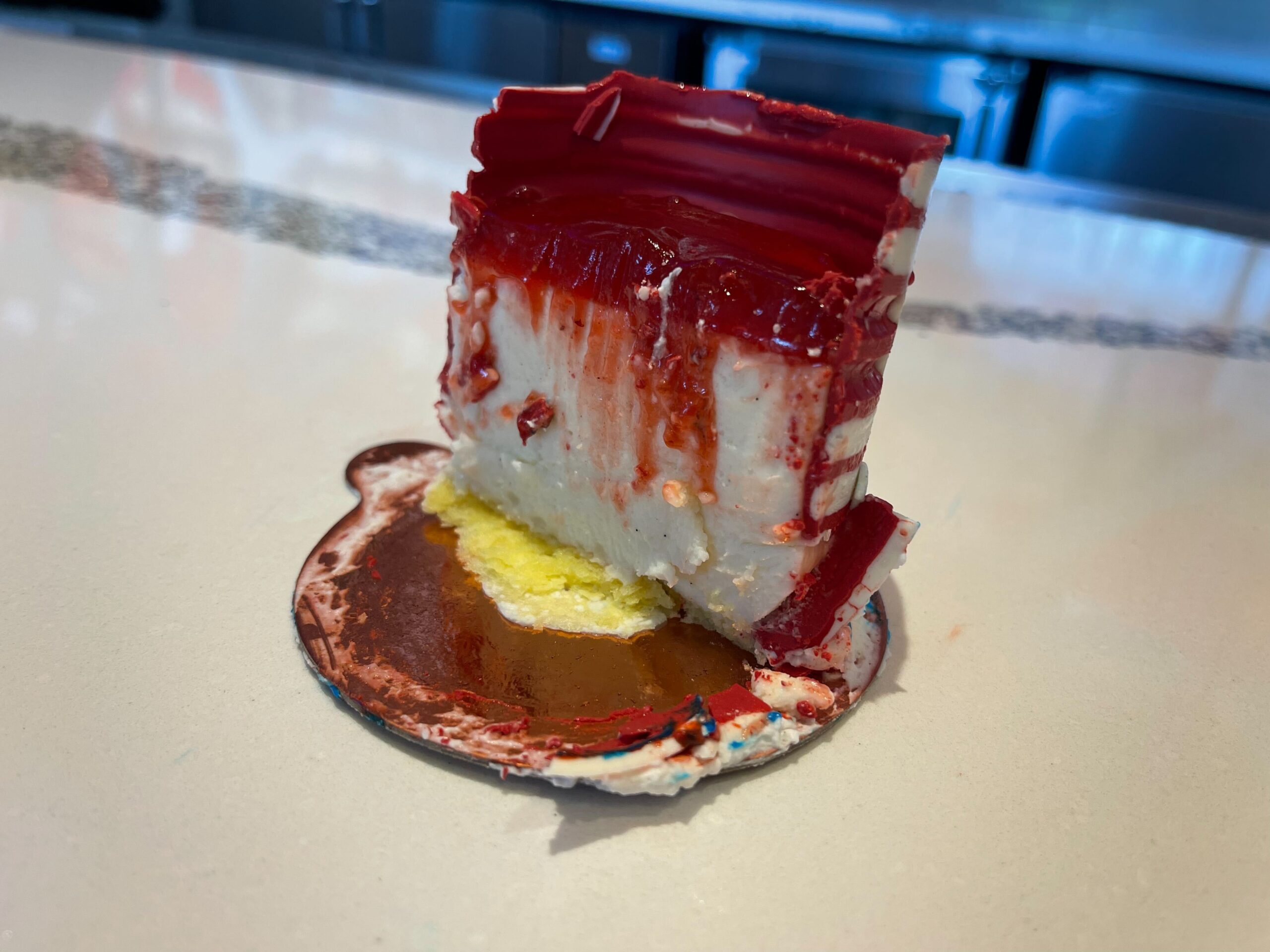REVIEW: 4th of July Strawberry Cheesecake From Disney's Coronado Springs Resort