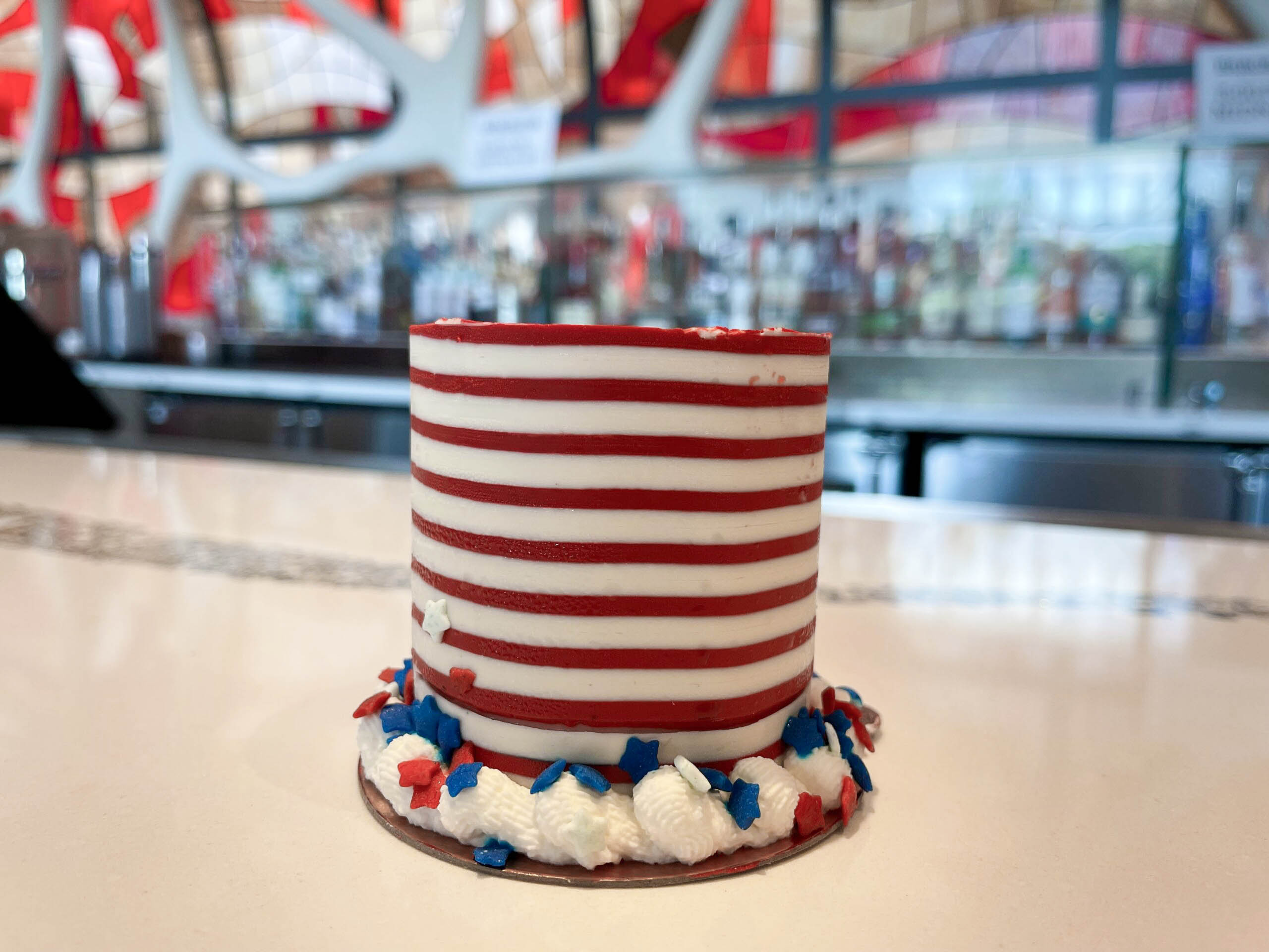 4th of July Strawberry Cheesecake From Disney's Coronado Springs Resort