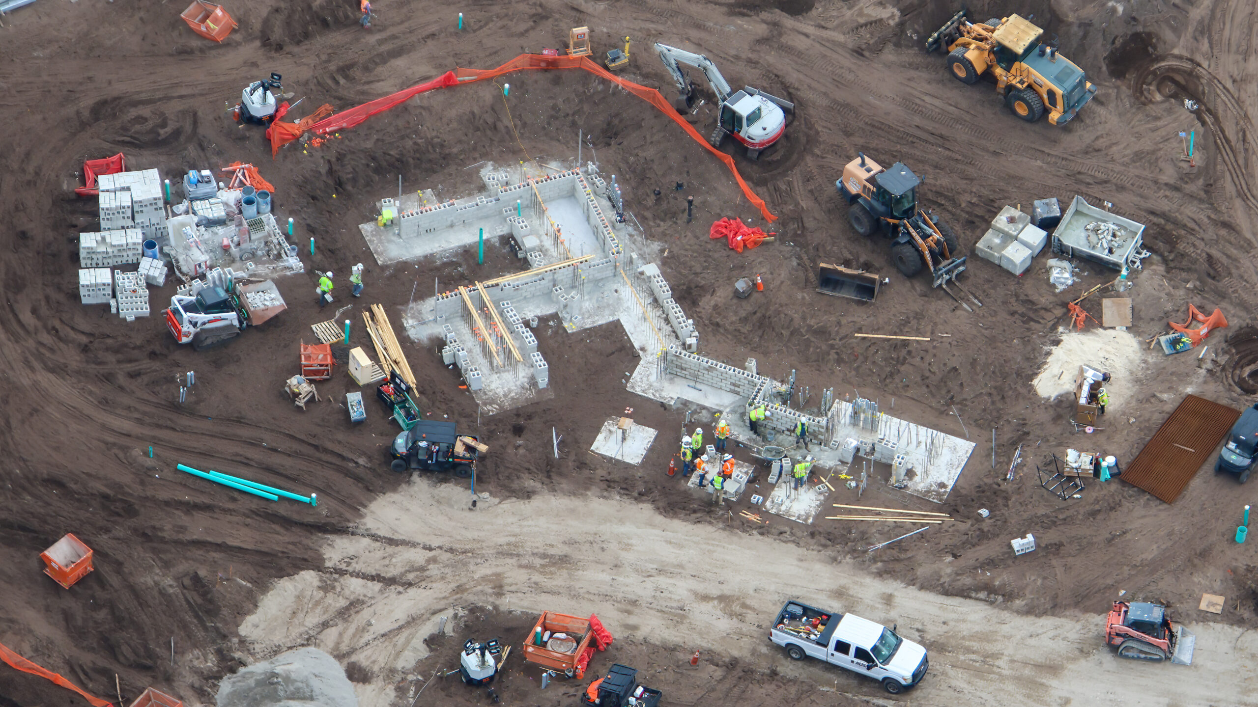 Tropical Americas continues to take shape as more structures and buildings see progress, including the Casita and an area by the future carousel.
