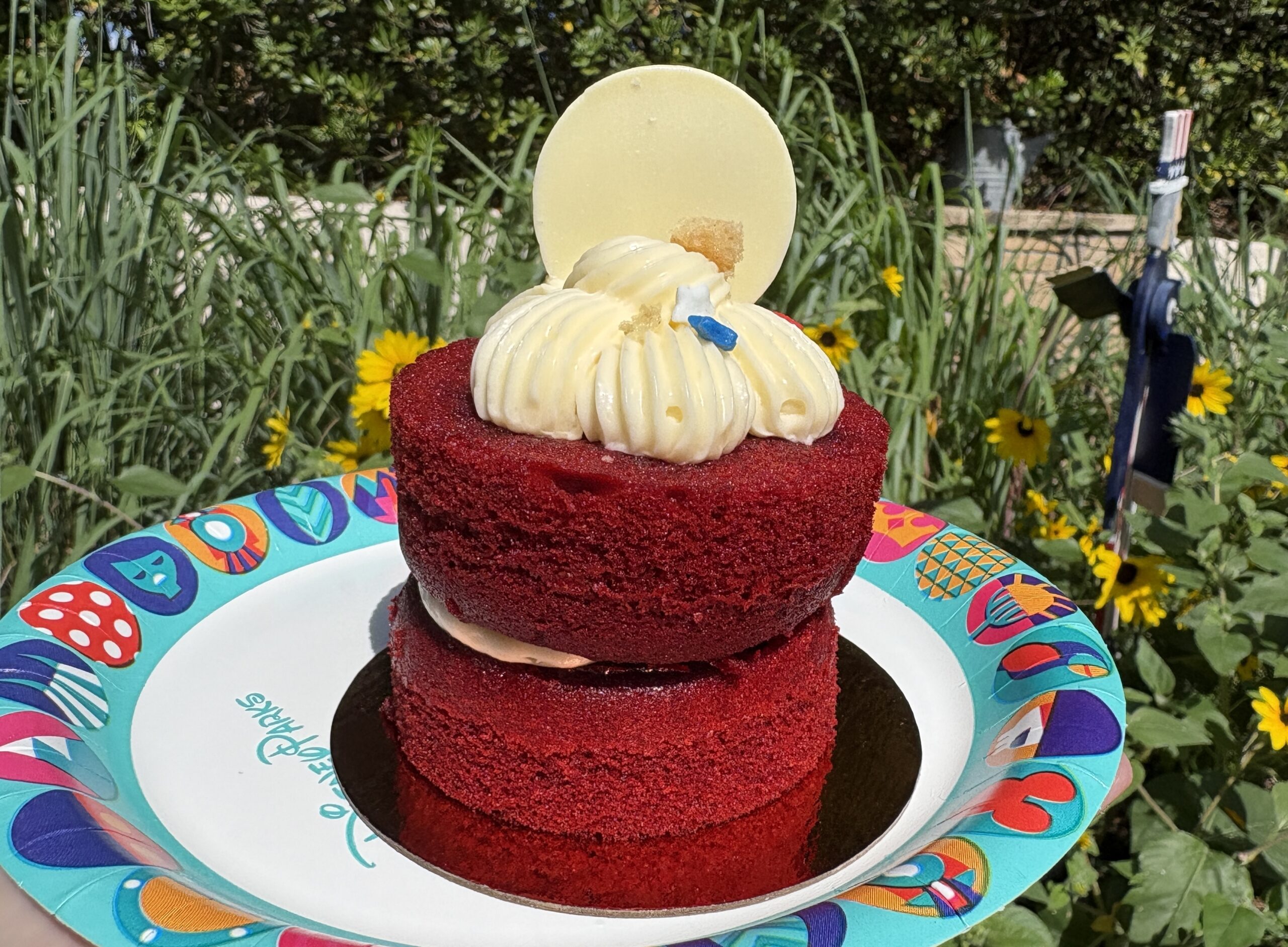 REVIEW: Rosie the Riveter Red Velvet Cake at Disney's Hollywood Studios