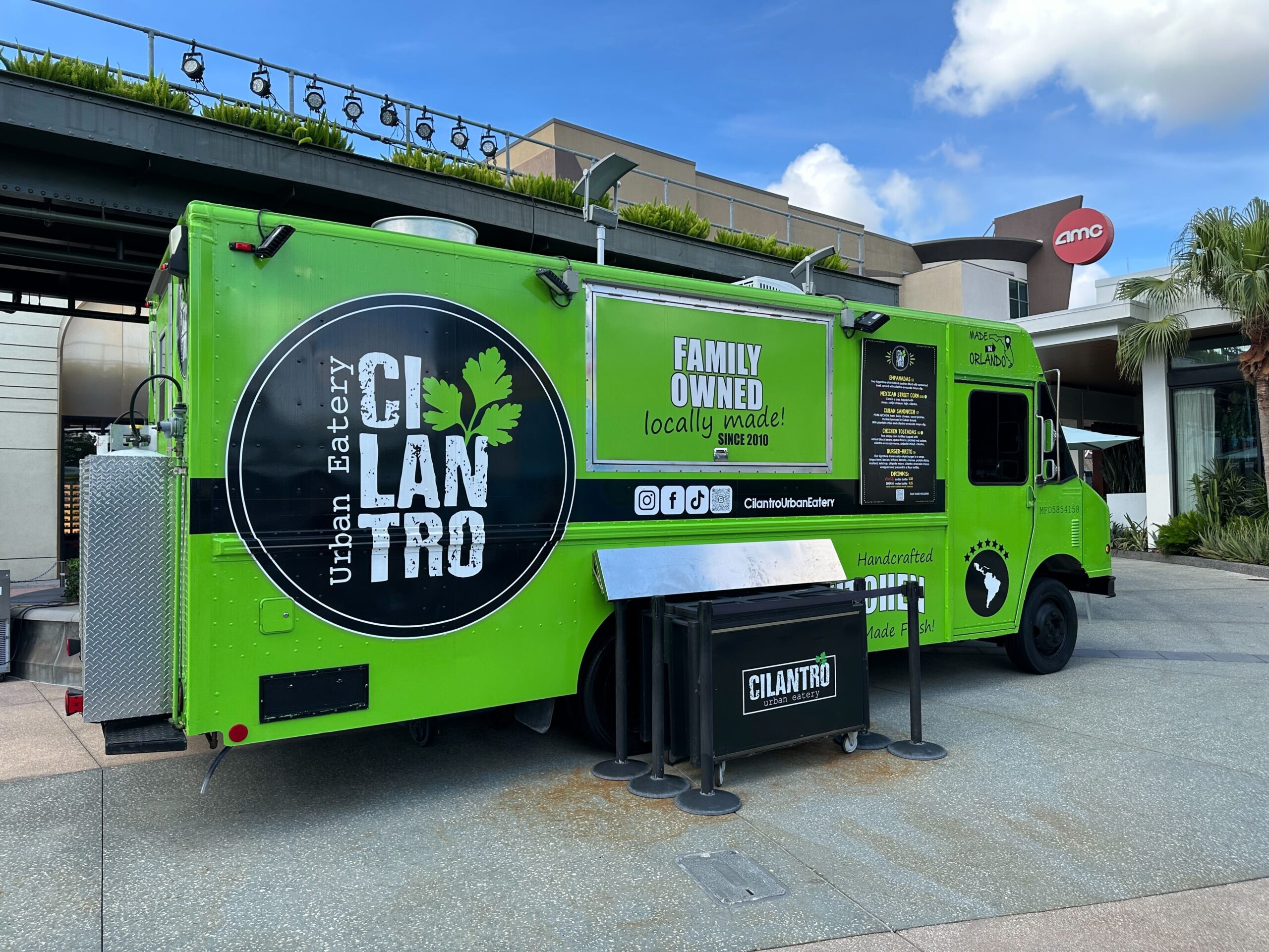 Cilantro Urban Eatery food truck.
