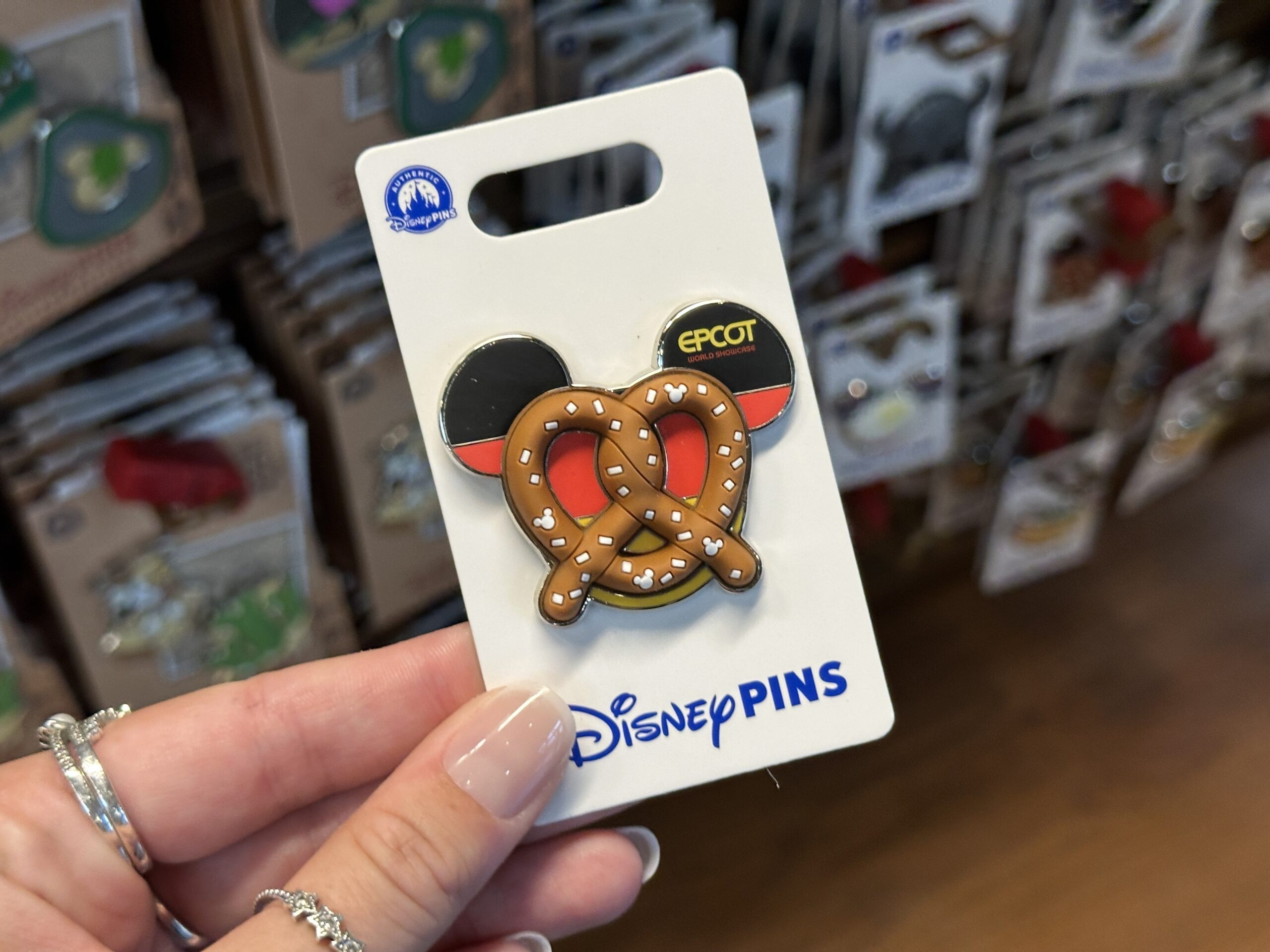 Germany Pretzel Pin - $17.99