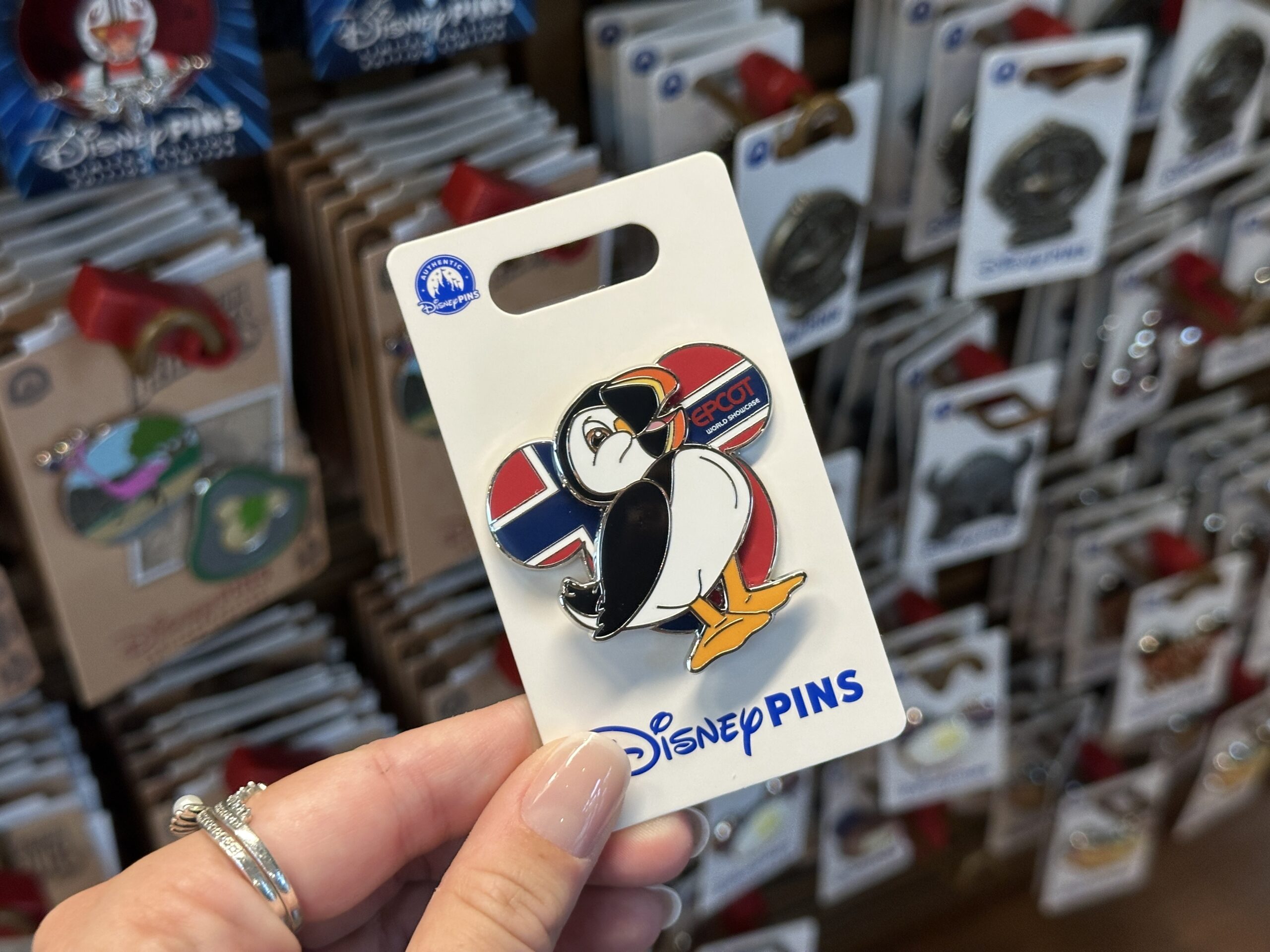 Norway Puffin Pin - $14.99