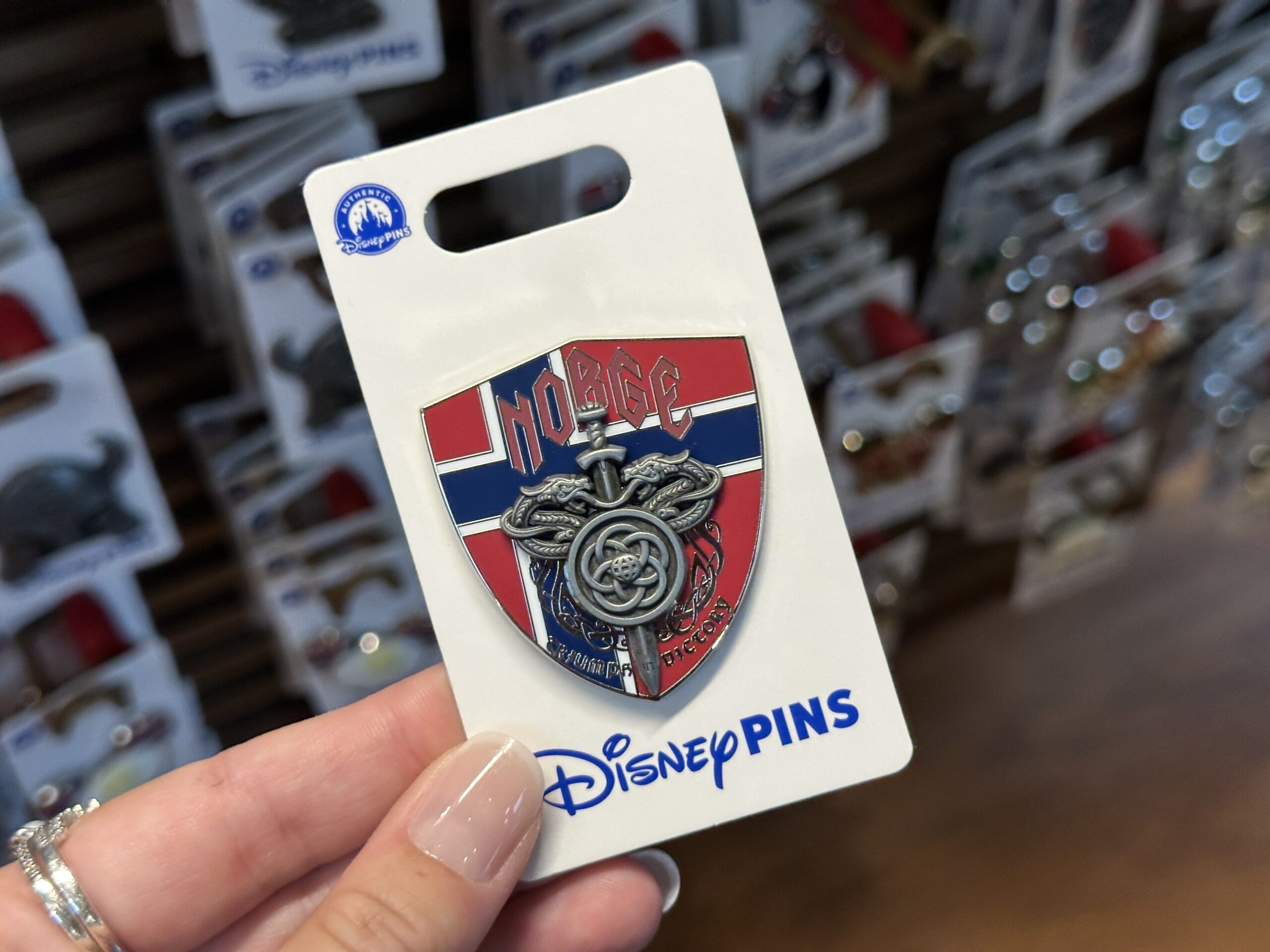 Norway Shield Pin - $14.99