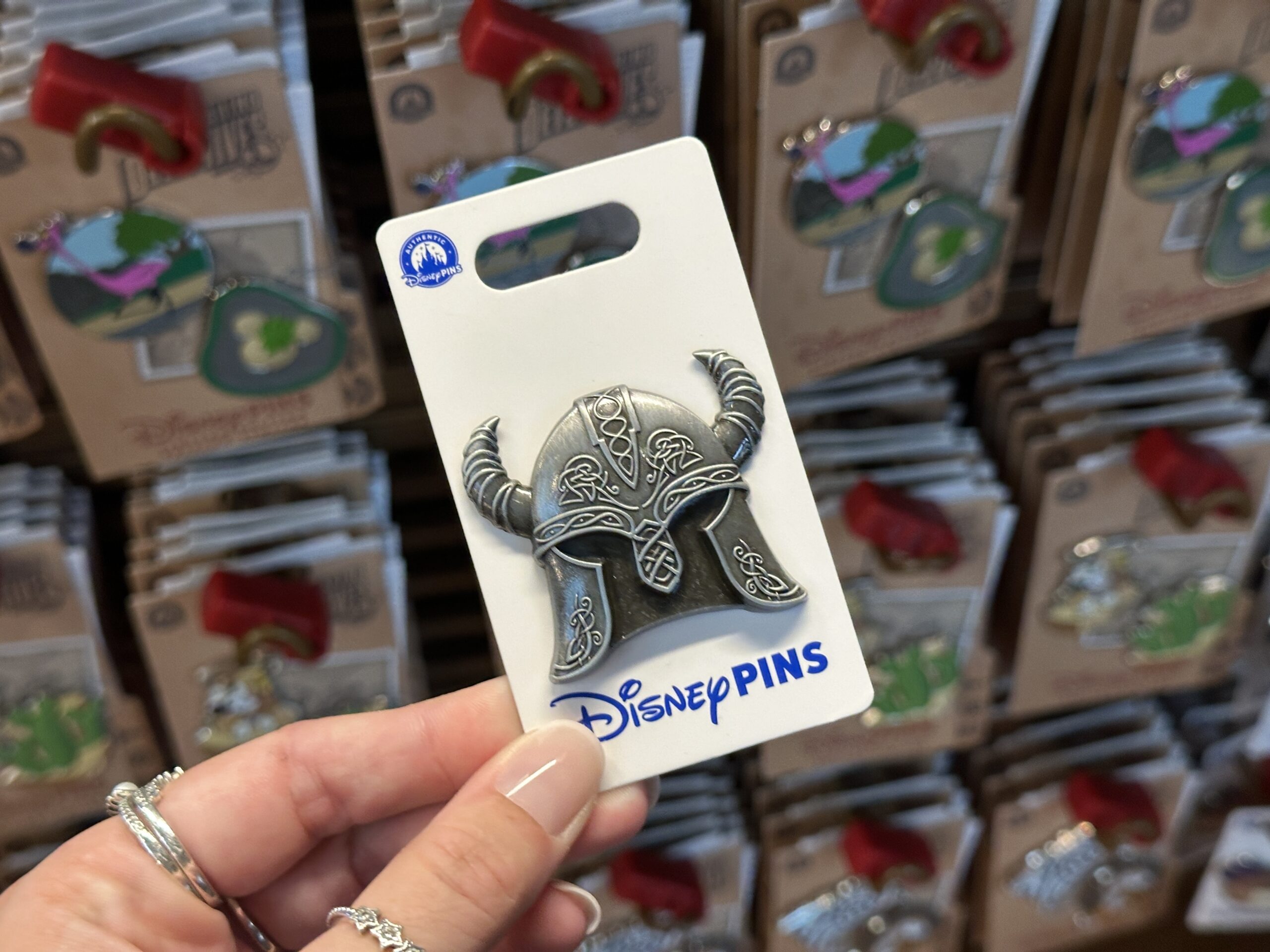 Norway Viking Helmet Pin - $17.99