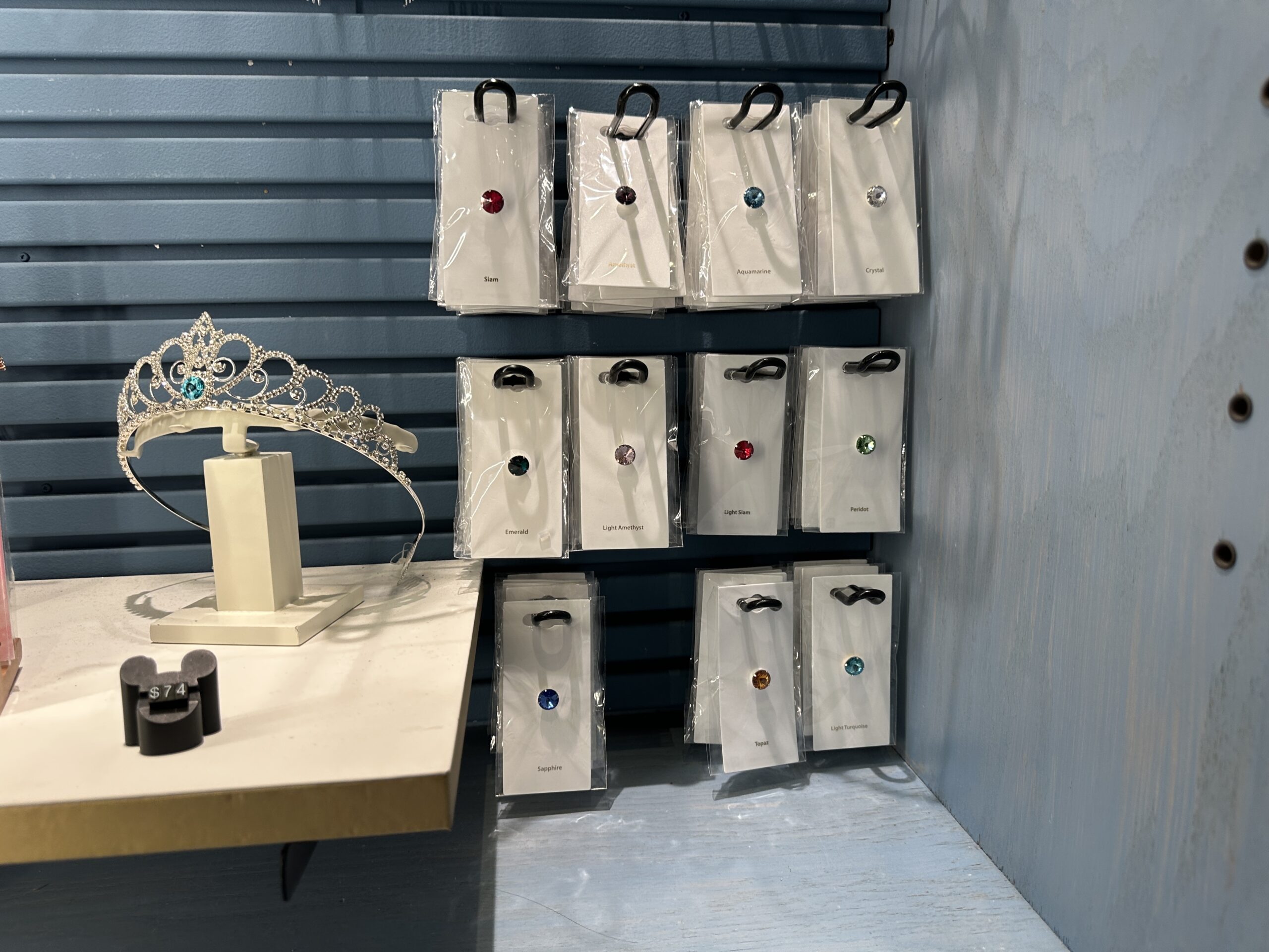 Custom Hidden Mickey Scepters Restocked at Crystal Arts in Magic Kingdom