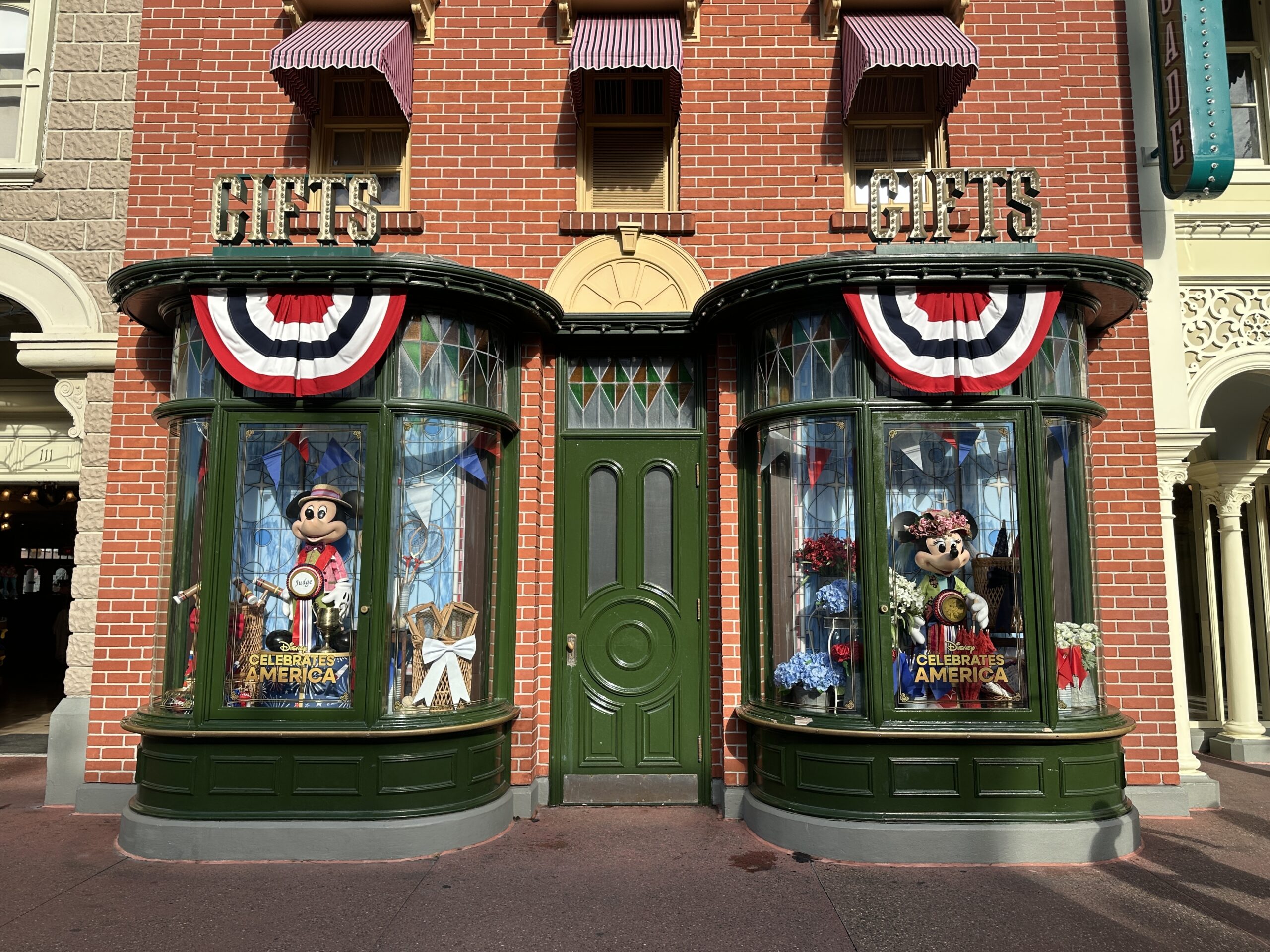 'Disney Celebrates America' Decals Added to Patriotic Main Street Windows