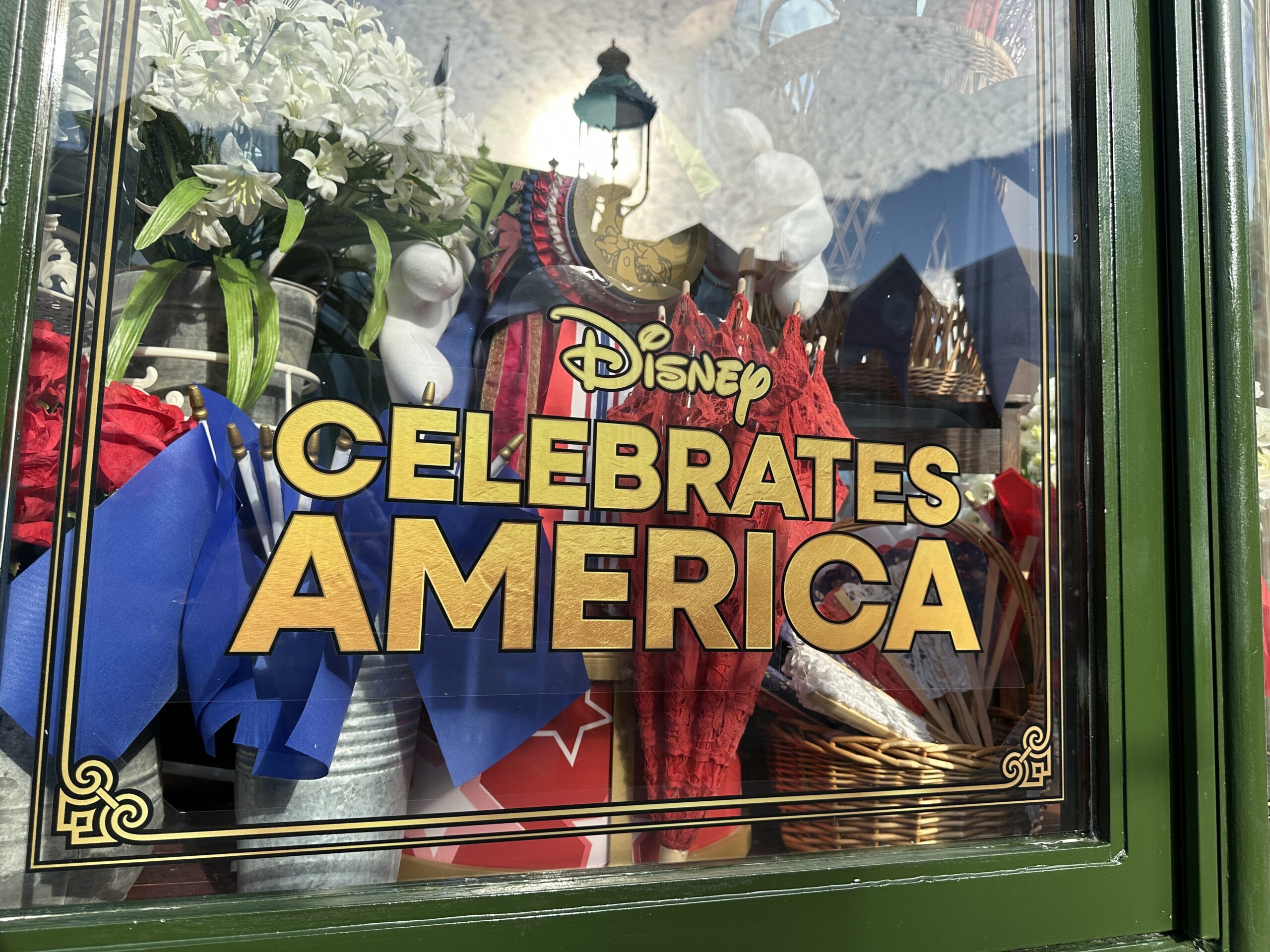 'Disney Celebrates America' Decals Added to Patriotic Main Street Windows