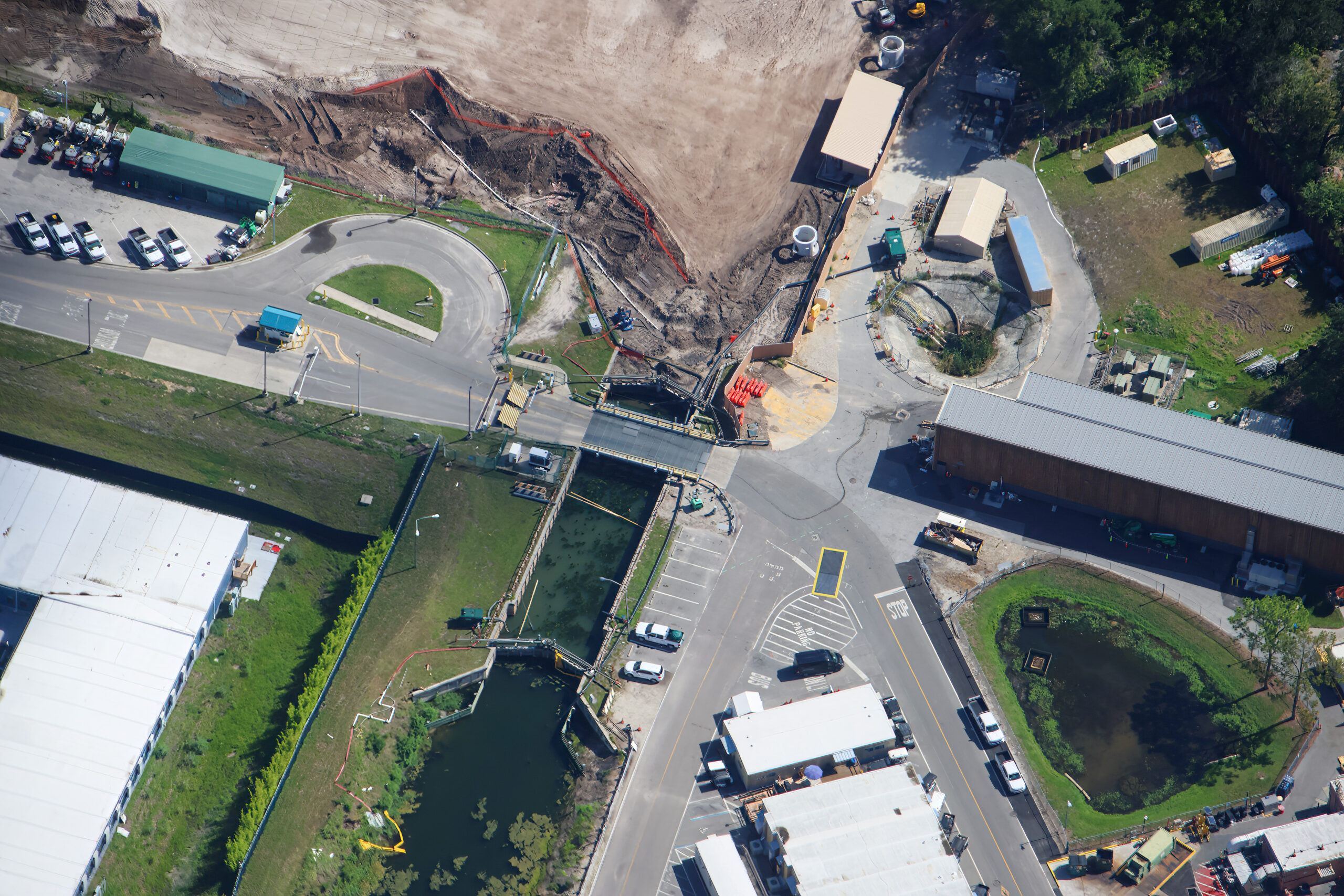 Disney Villains Land Site Prep Includes Work on New Body of Water