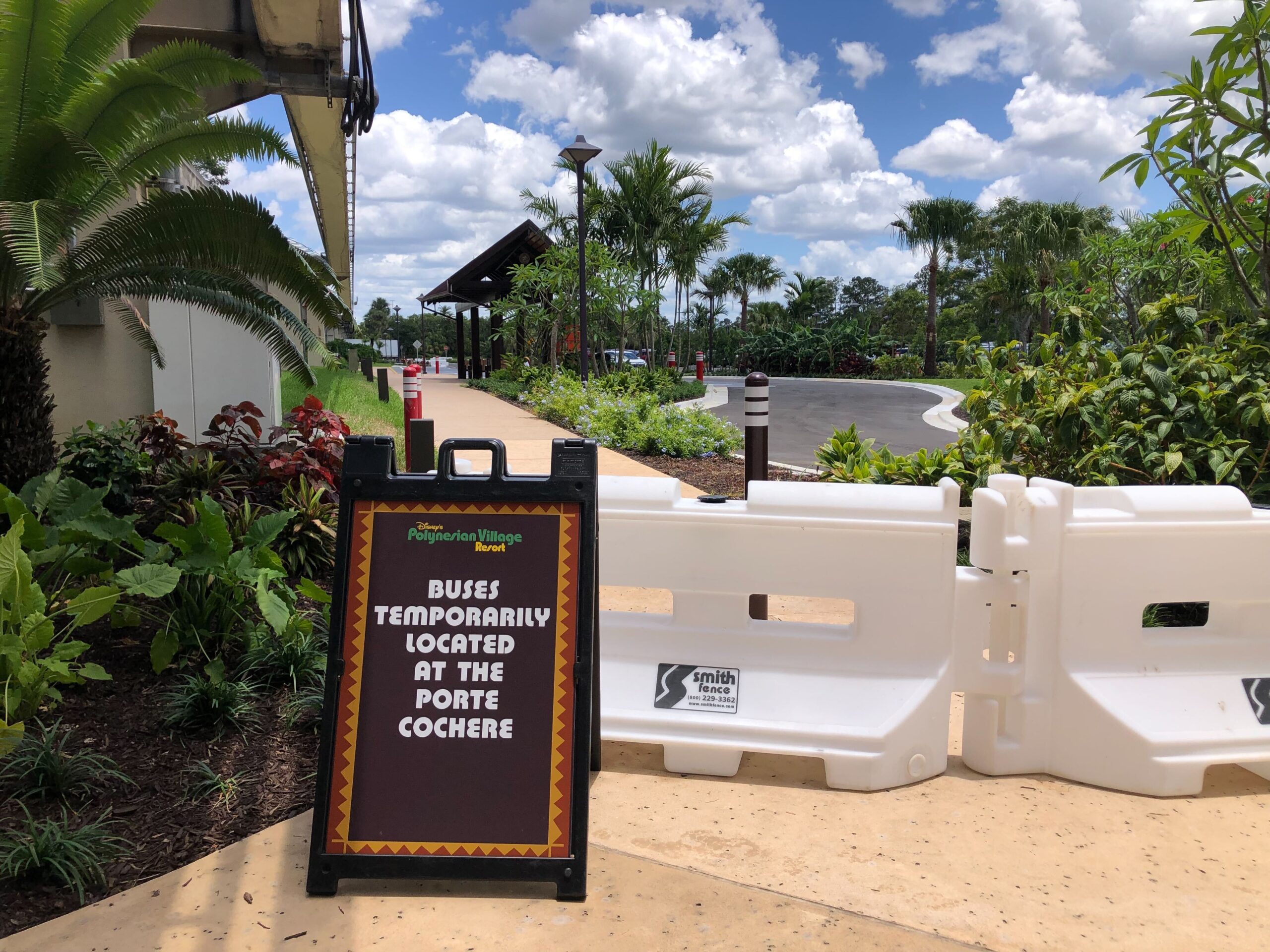 Disney's Polynesian Village Resort Bus Depot Construction Update - June 5, 2026