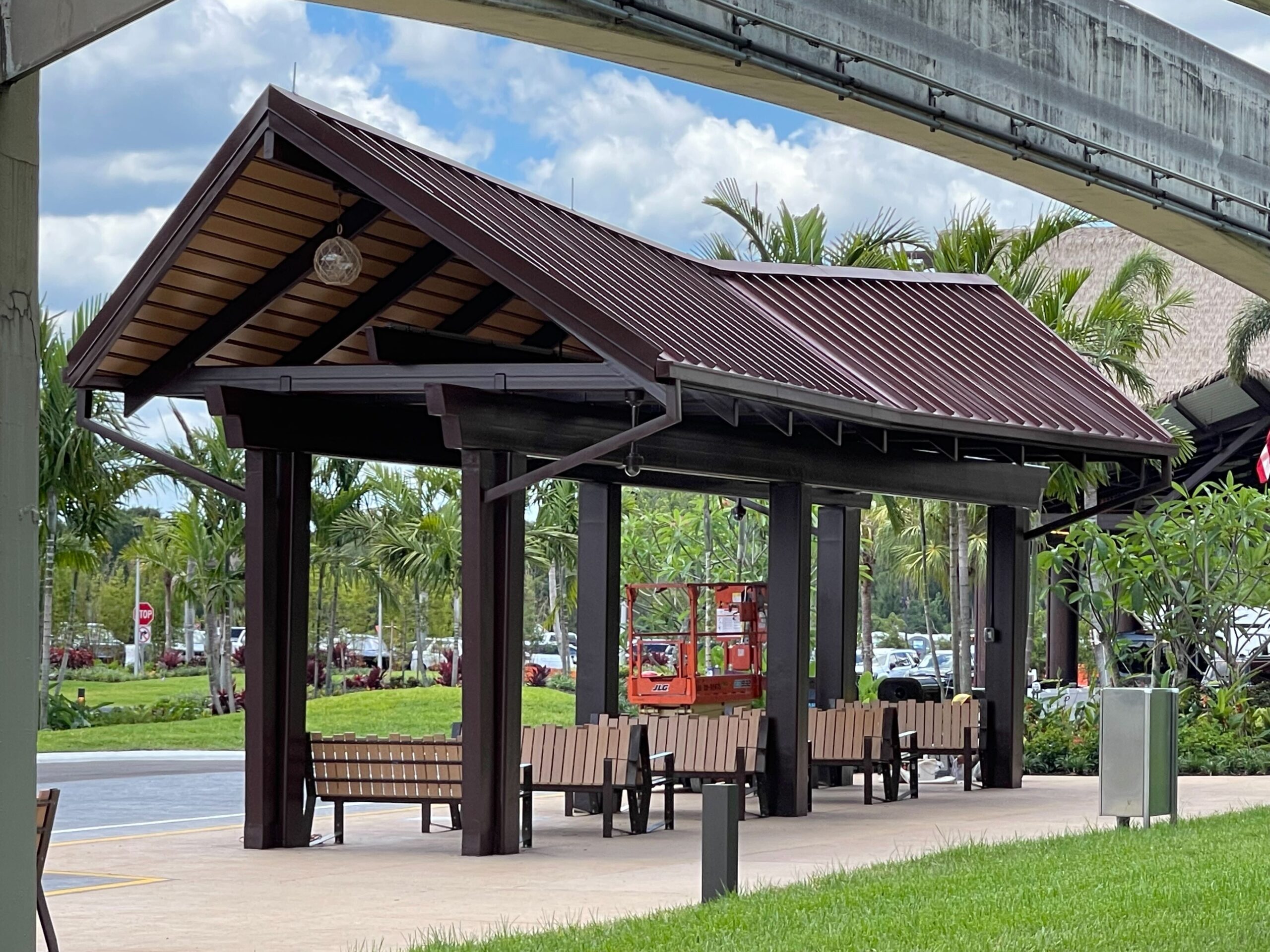 Disney's Polynesian Village Resort Bus Depot Construction Update - June 5, 2026