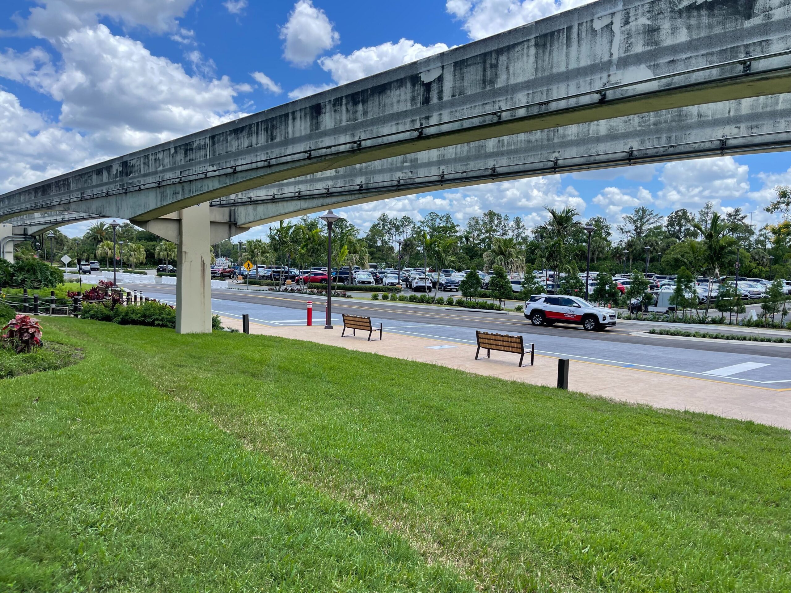 Disney's Polynesian Village Resort Bus Depot Construction Update - June 5, 2026