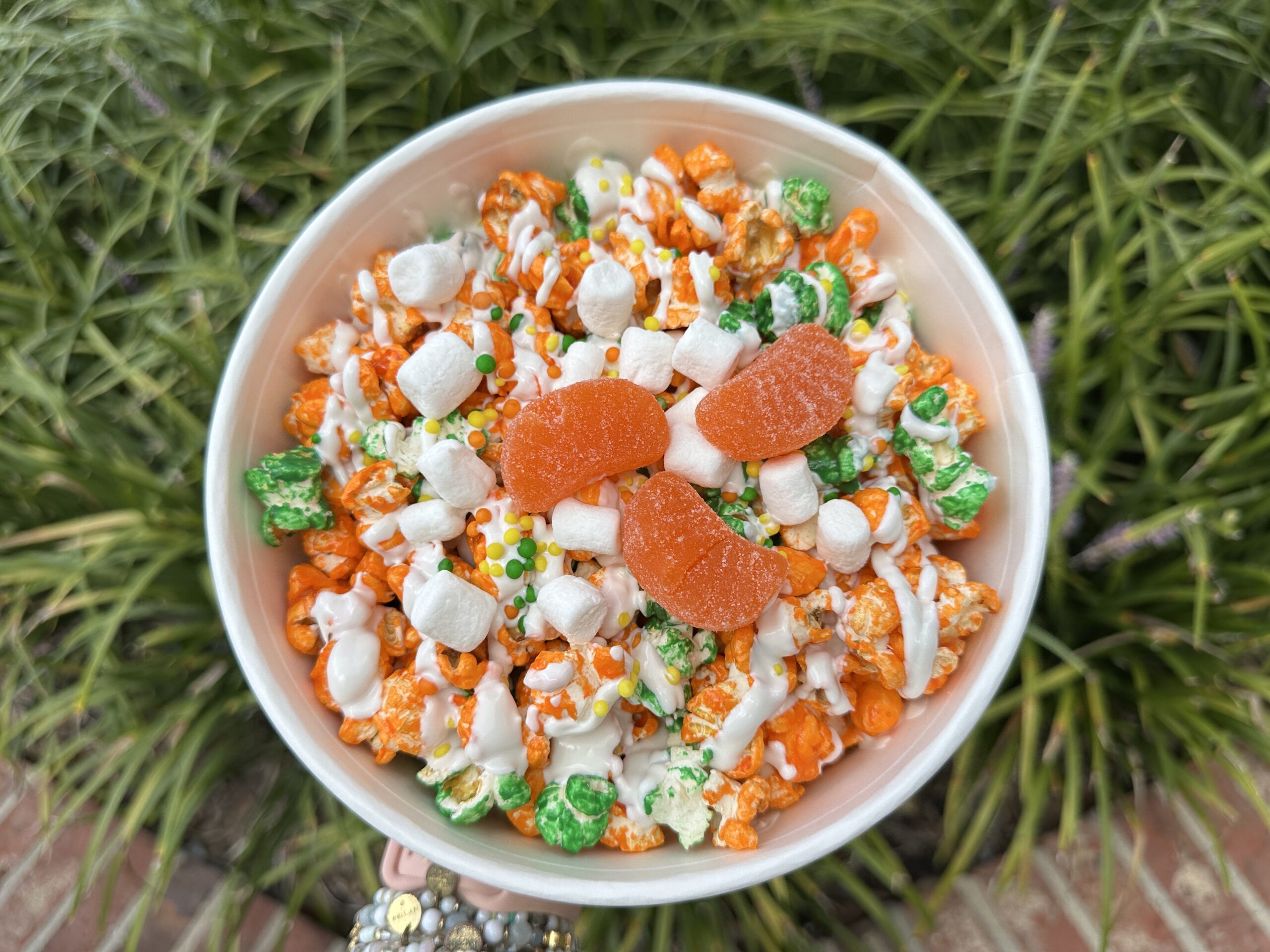Orange Citrus Popcorn at Disney Springs