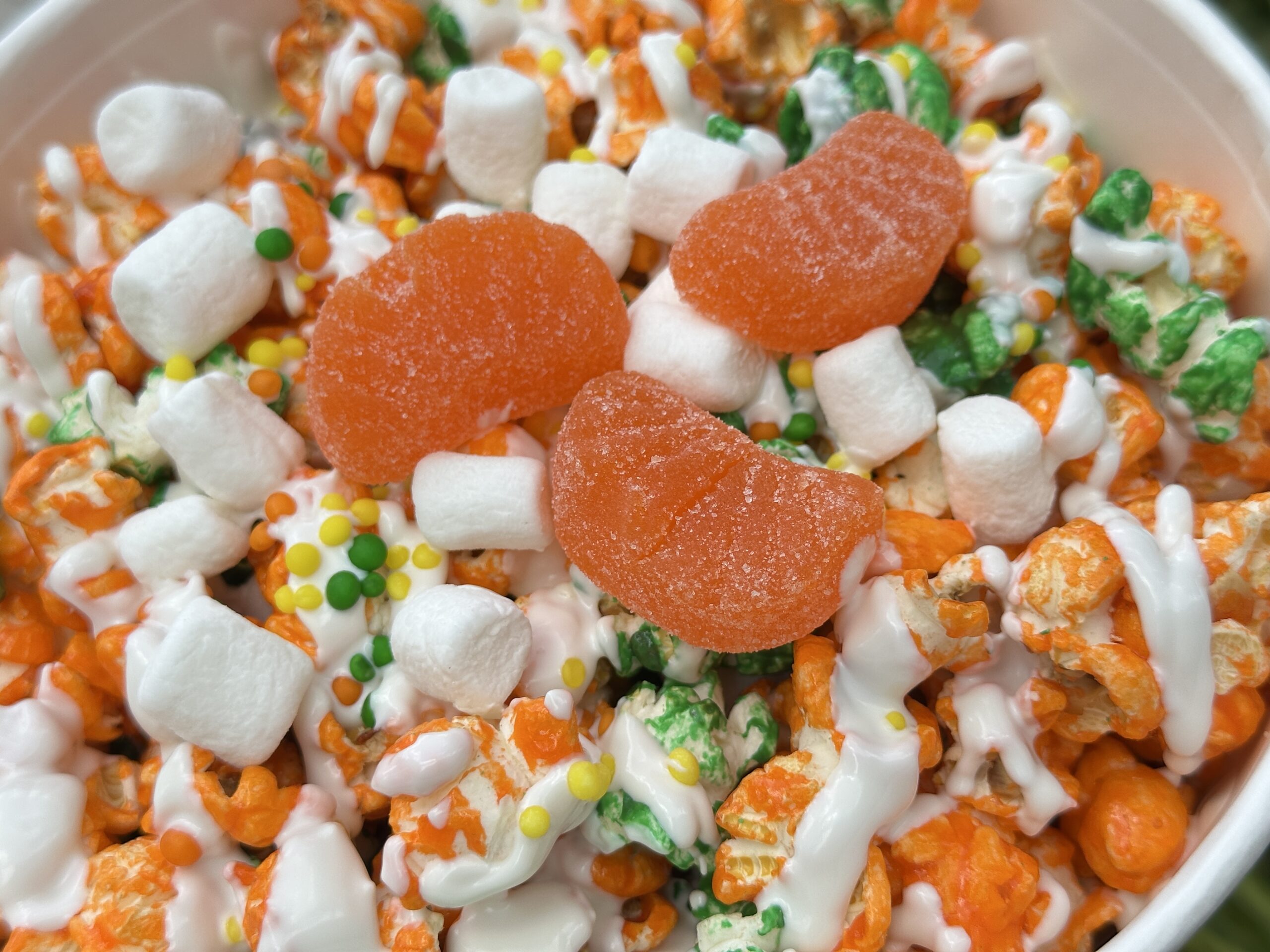 Orange Citrus Popcorn at Disney Springs