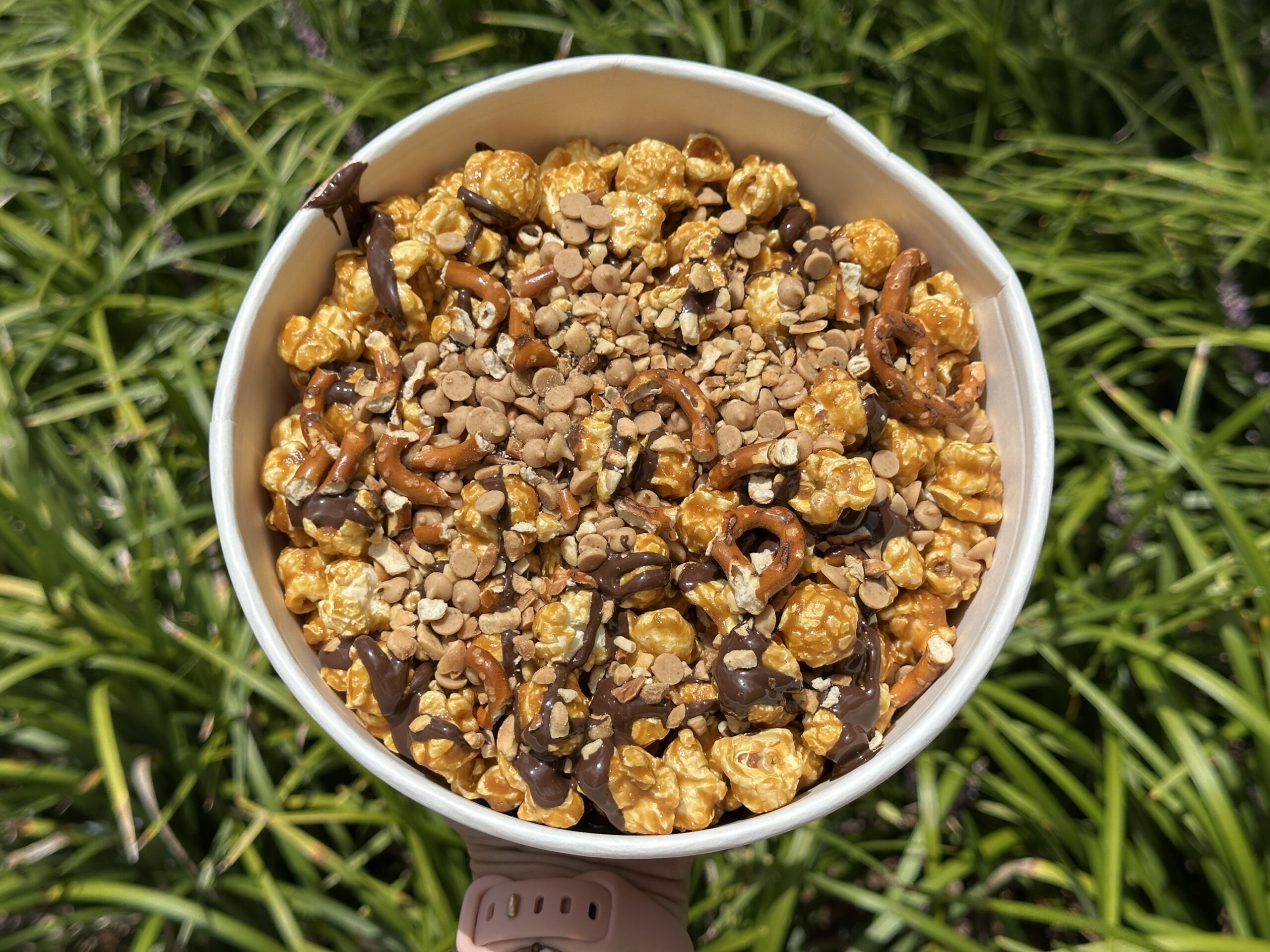 Peanut Butter Pretzel Popcorn at Disney Springs