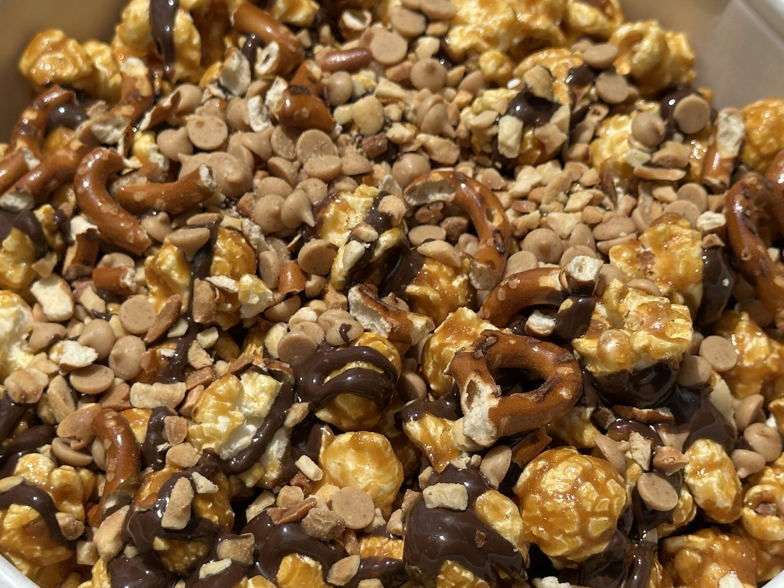 Peanut Butter Pretzel Popcorn at Disney Springs