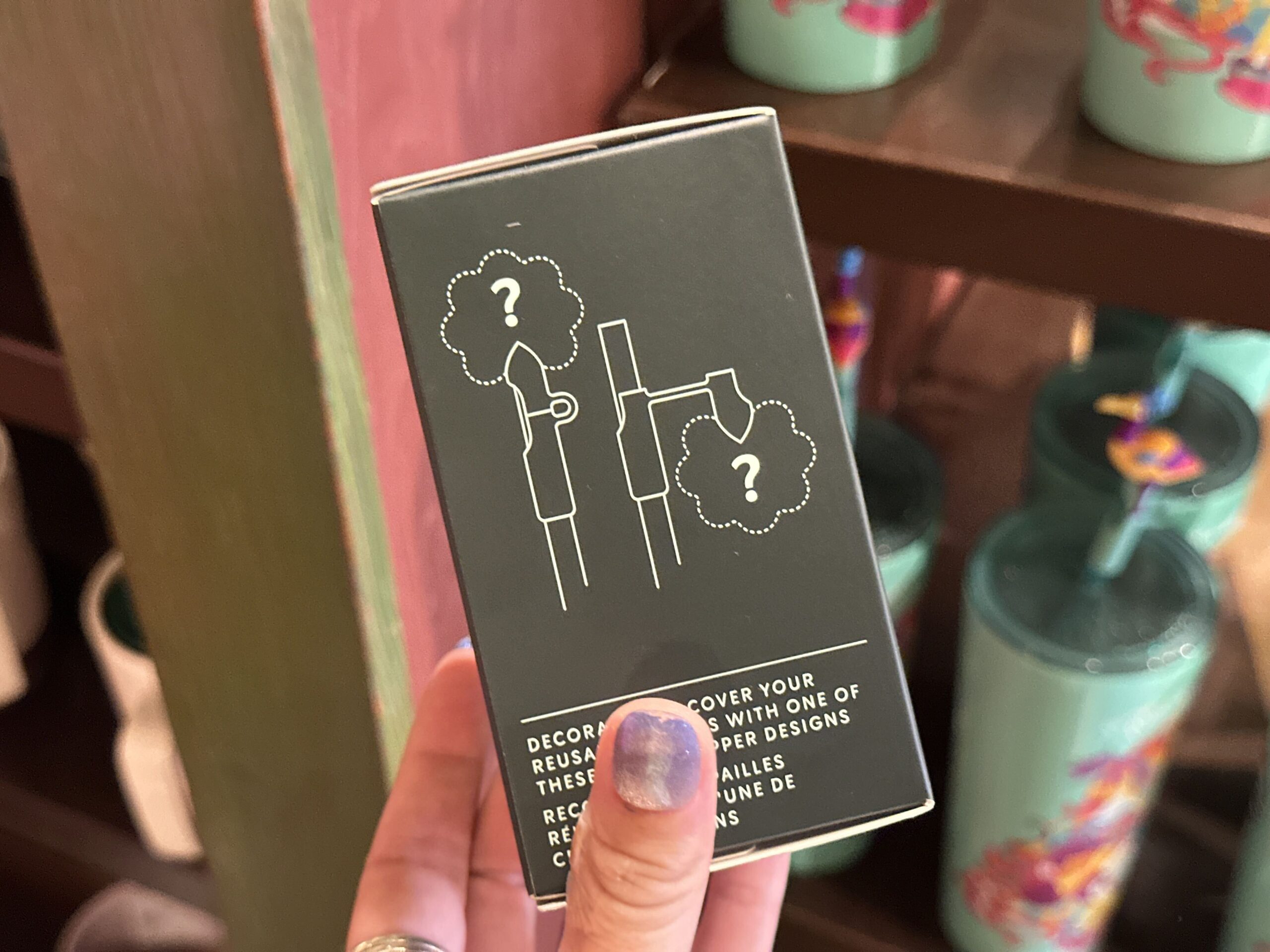 Walt Disney World Parks Mystery Straw Topper by Starbucks Featuring Gertie & Figment