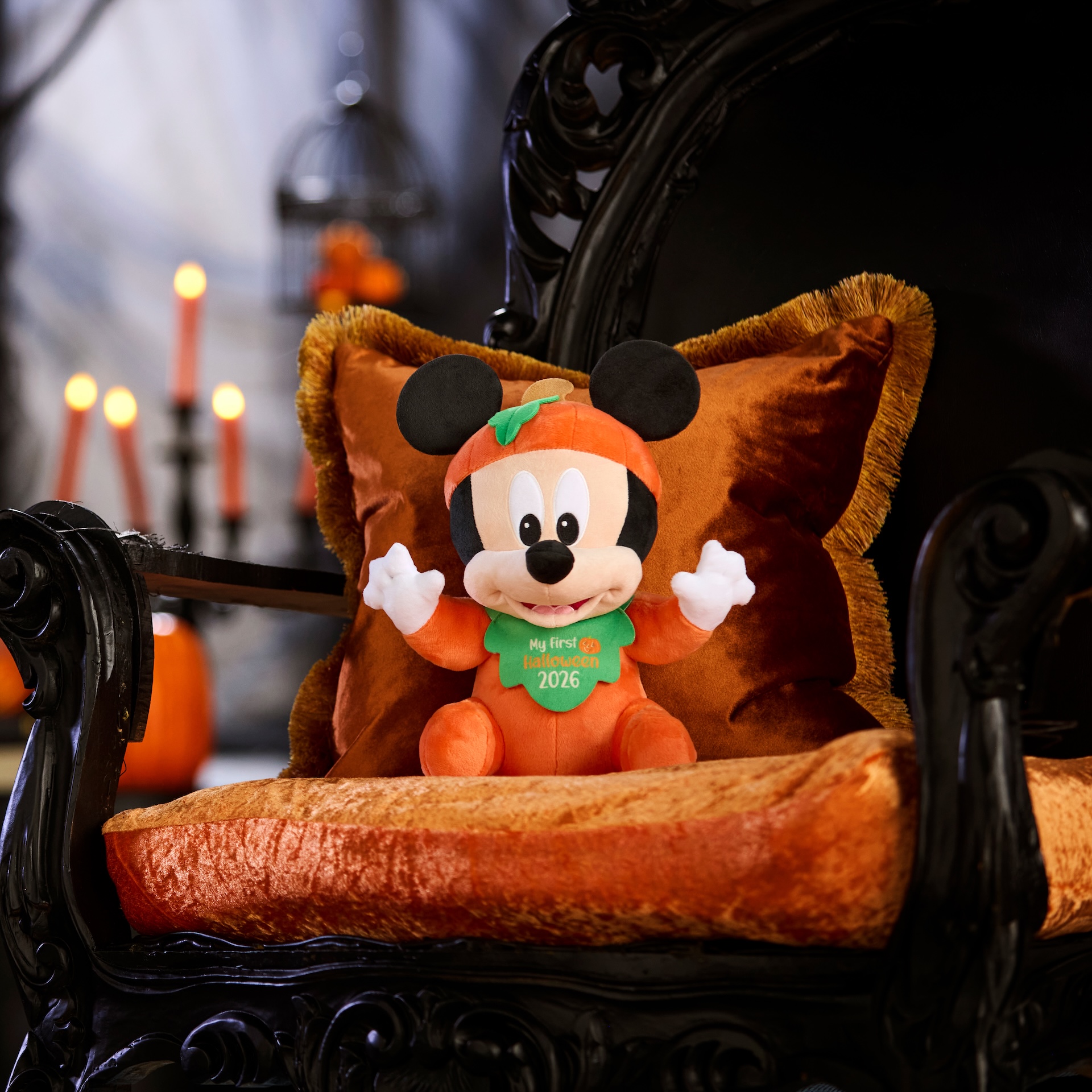 Disney shared a first look at the 2026 Mickey Family Halloween Collection, which will launch on DisneyStore.com, Disneyland Resort, and Walt Disney World starting July 27.