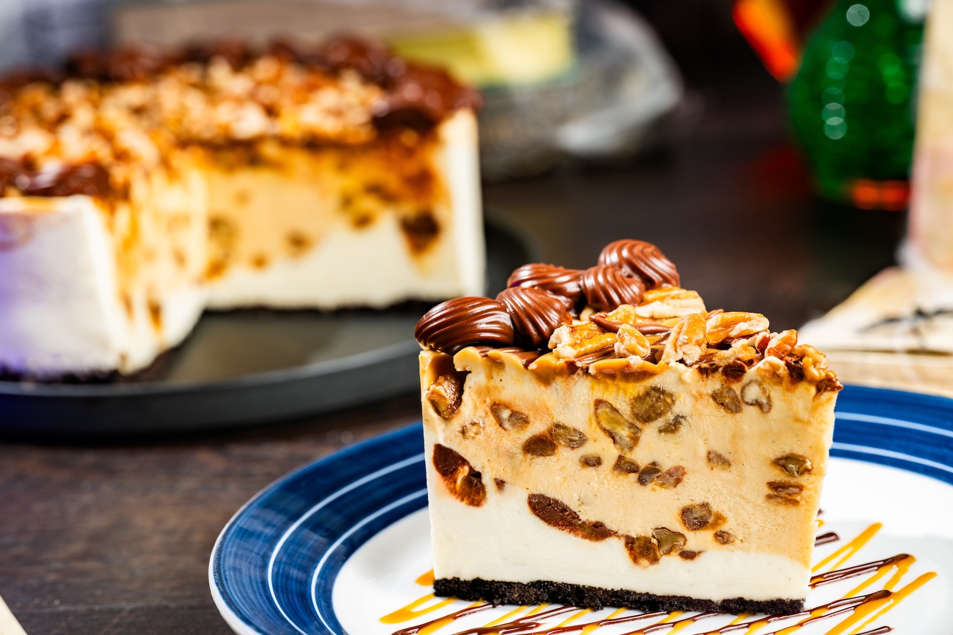 *NEW* Phantom Pecan-Caramel Cheesecake