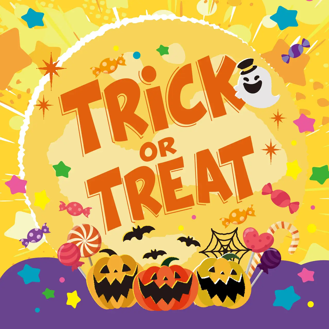 Trick or Treat: Say "Treat or treat!" and Lou and you. might get some candy!