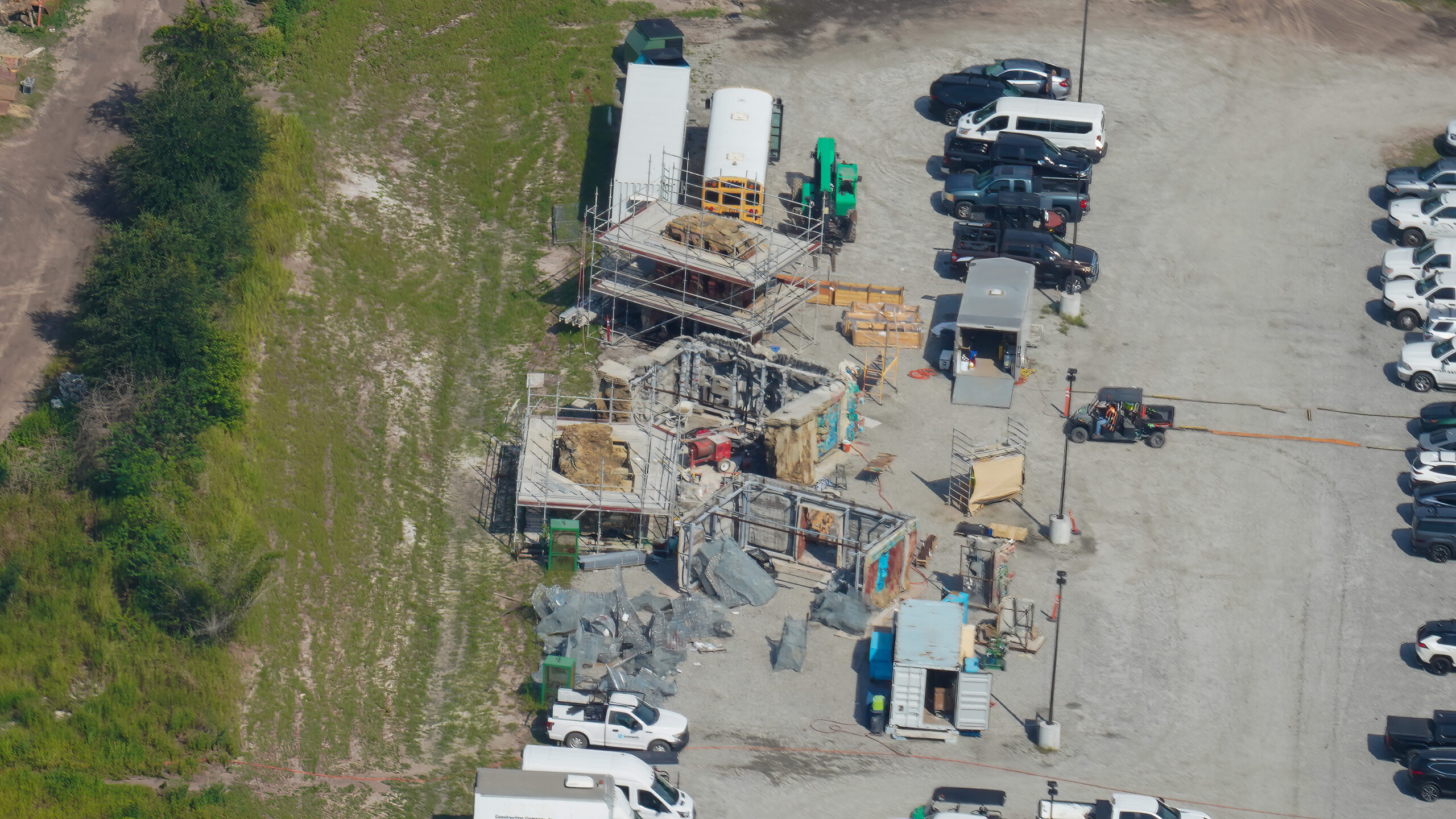 Tropical Americas in Animal Kingdom continues to take shape as more structures and buildings see progress, including the Casita and an area by the future carousel.