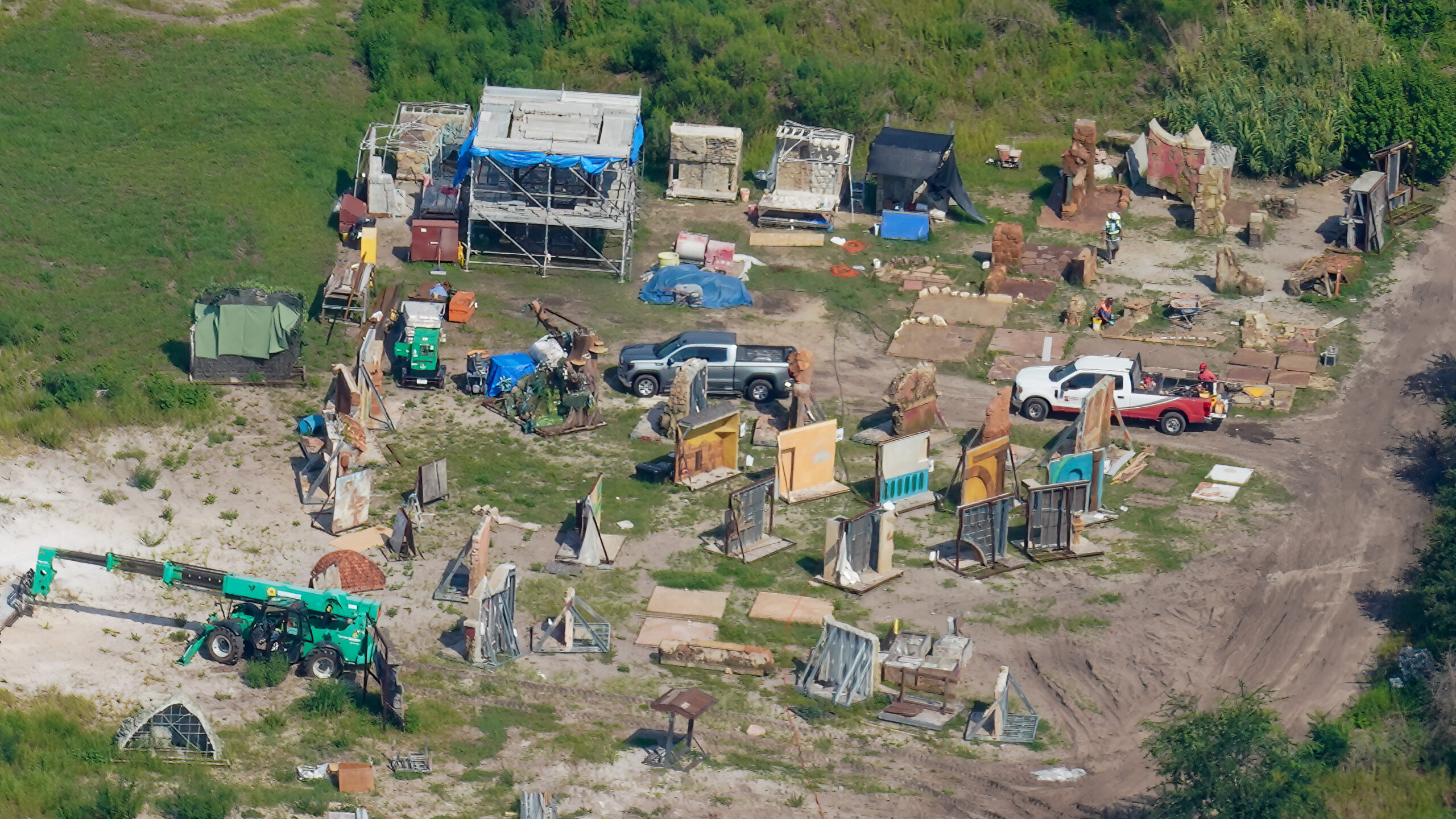 Tropical Americas in Animal Kingdom continues to take shape as more structures and buildings see progress, including the Casita and an area by the future carousel.