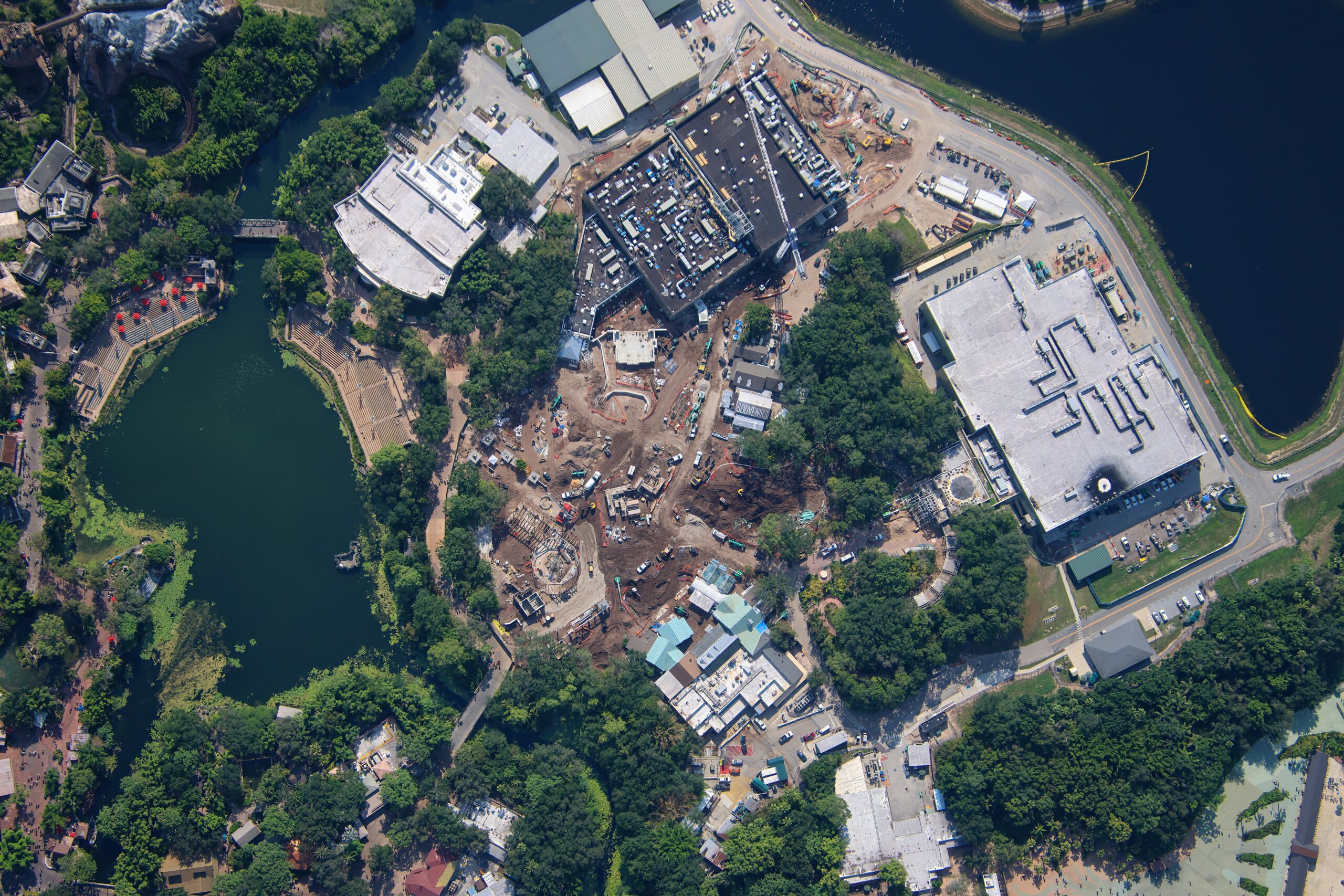 Tropical Americas in Animal Kingdom continues to take shape as more structures and buildings see progress, including the Casita and an area by the future carousel.