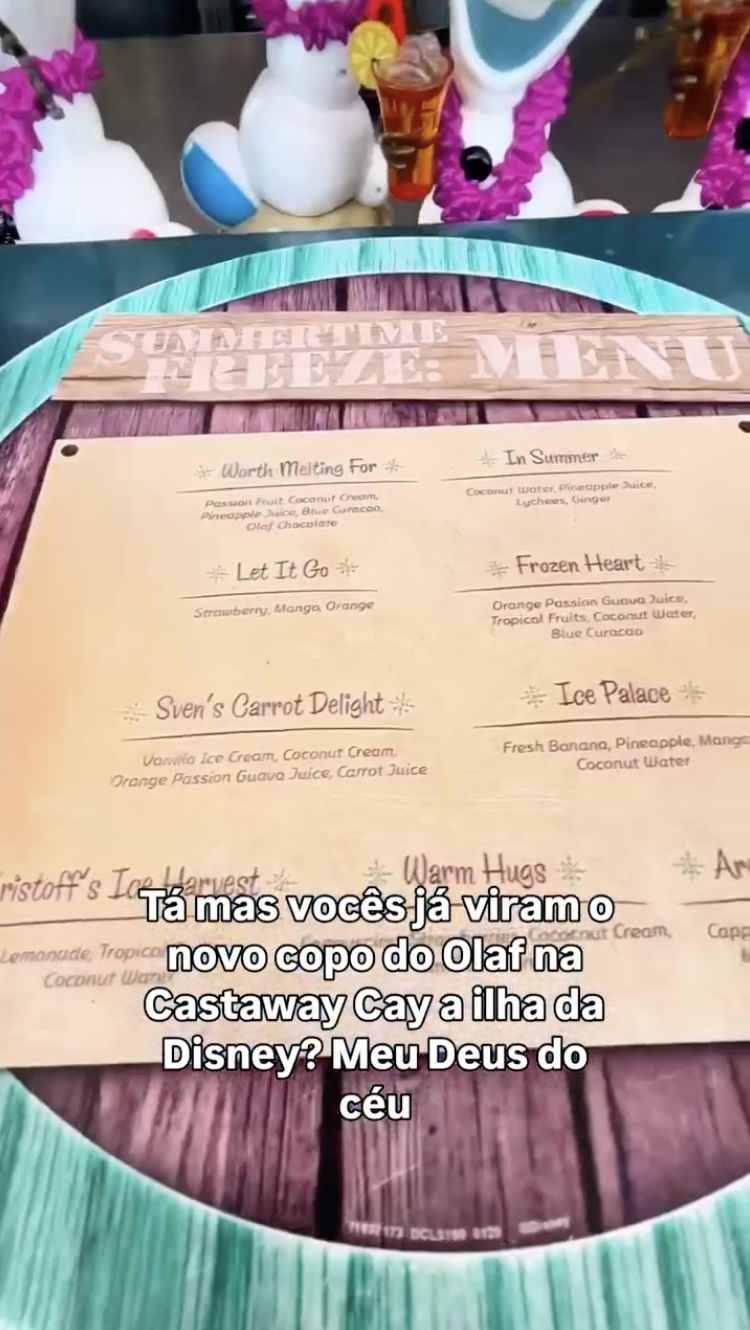 Original Olaf Sipper Retired, Summertime Style Debuts