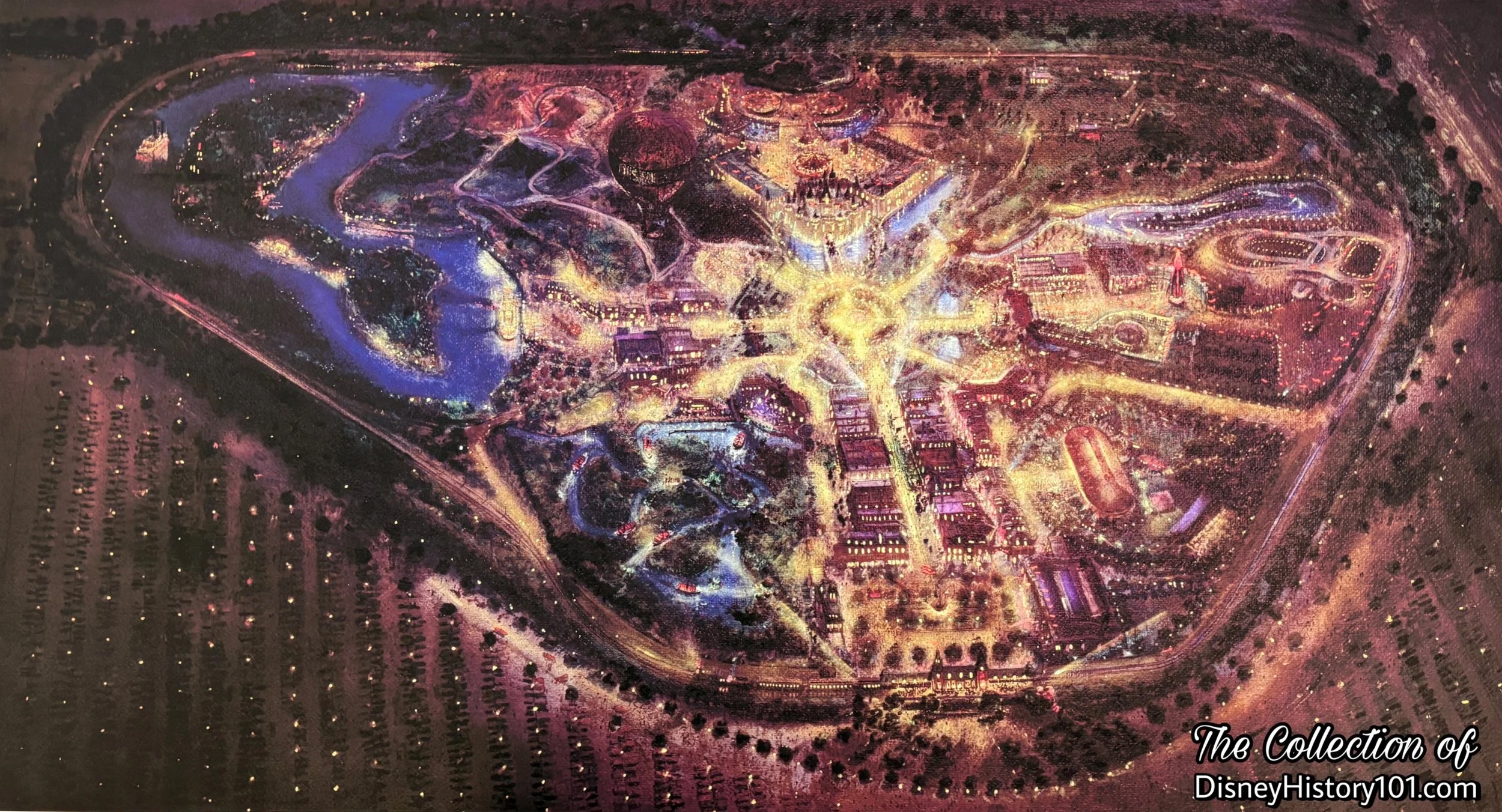 Walt Disney Imagineering has opened its art collection for a rare look at the drawings and paintings that shaped Disneyland as we know it today.