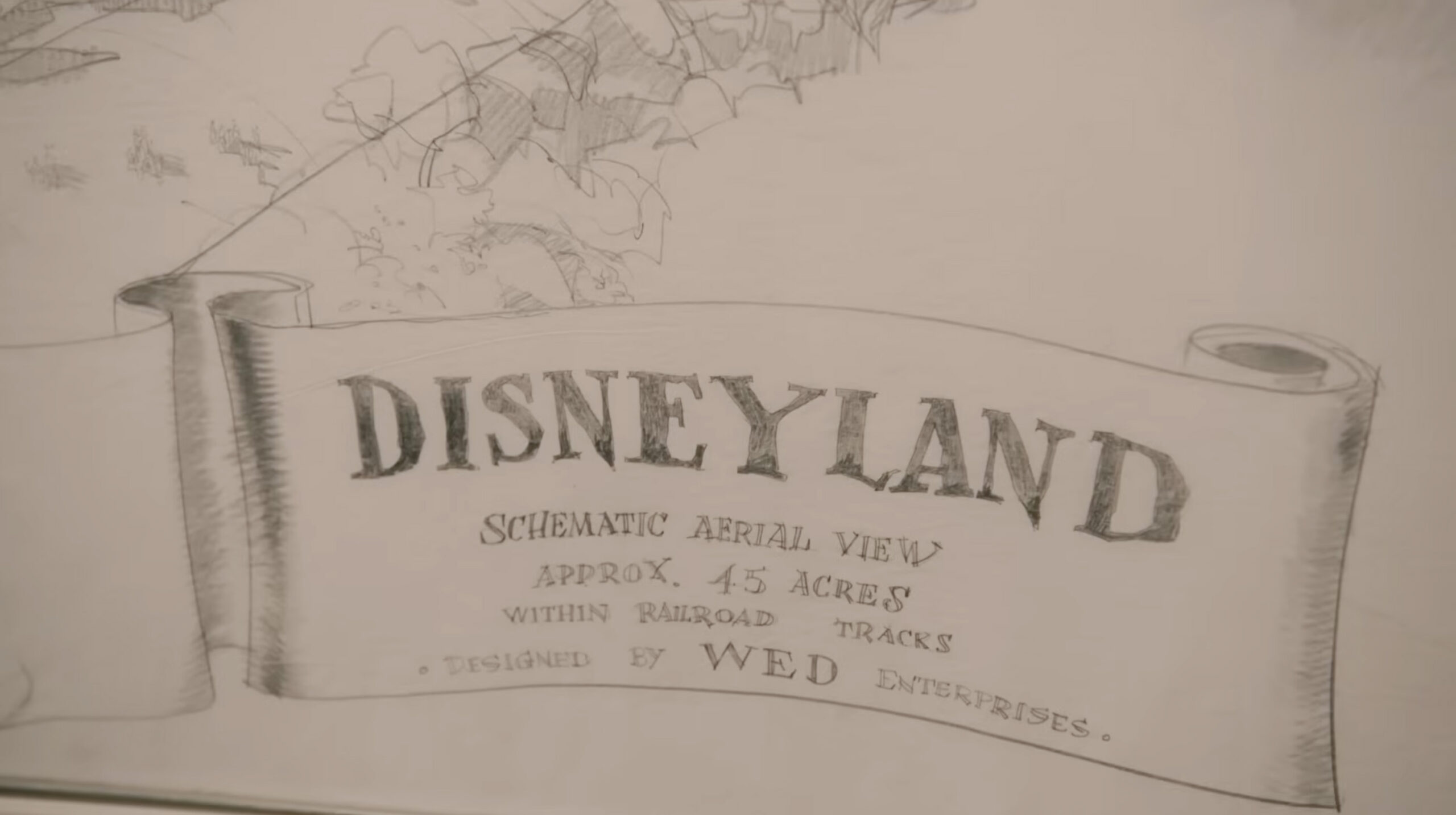Walt Disney Imagineering has opened its art collection for a rare look at the drawings and paintings that shaped Disneyland as we know it today.