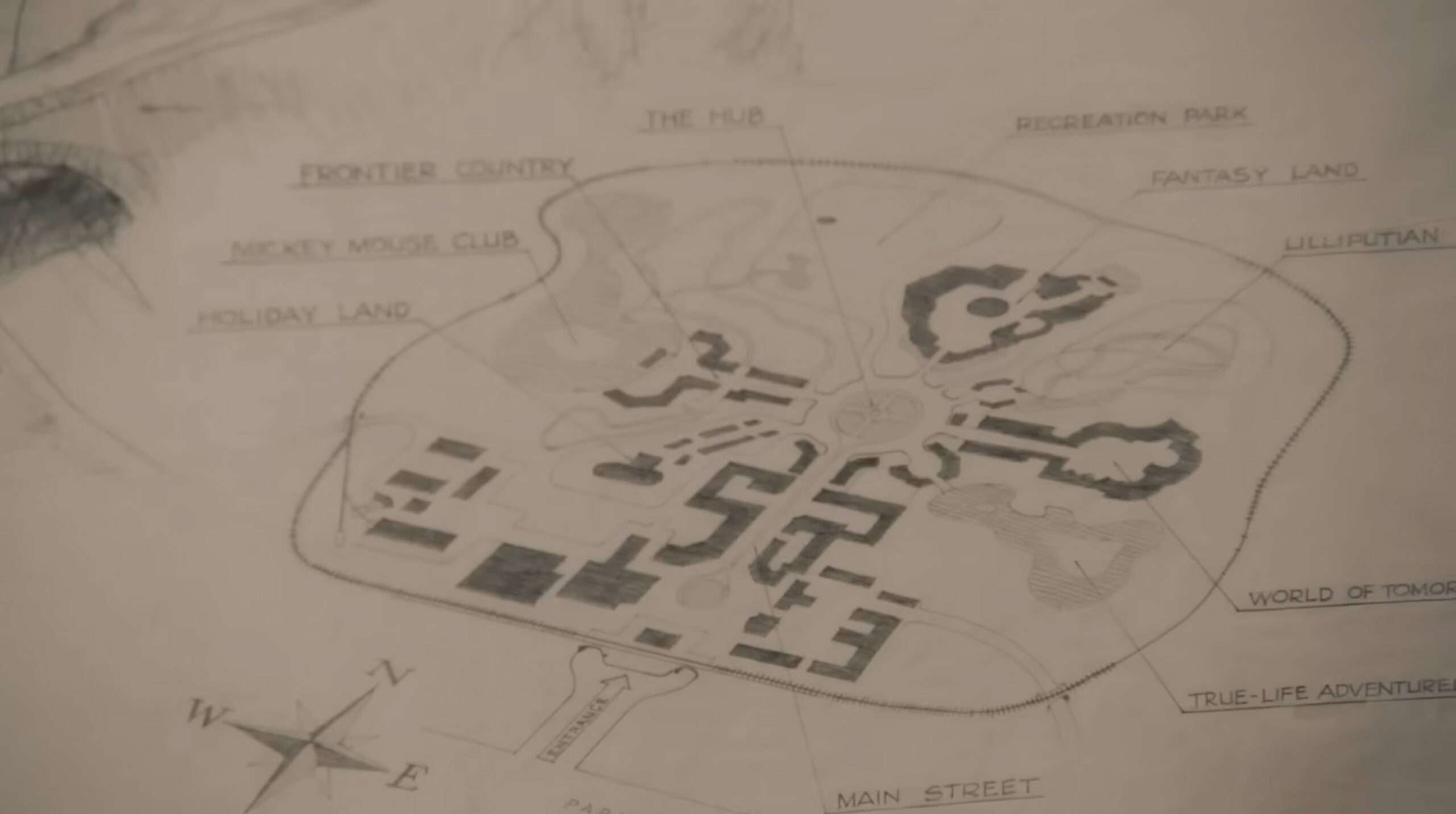 Walt Disney Imagineering has opened its art collection for a rare look at the drawings and paintings that shaped Disneyland as we know it today.