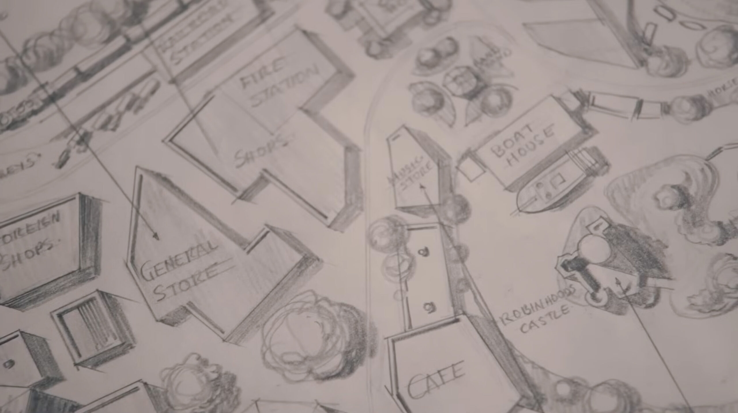 Walt Disney Imagineering has opened its art collection for a rare look at the drawings and paintings that shaped Disneyland as we know it today.
