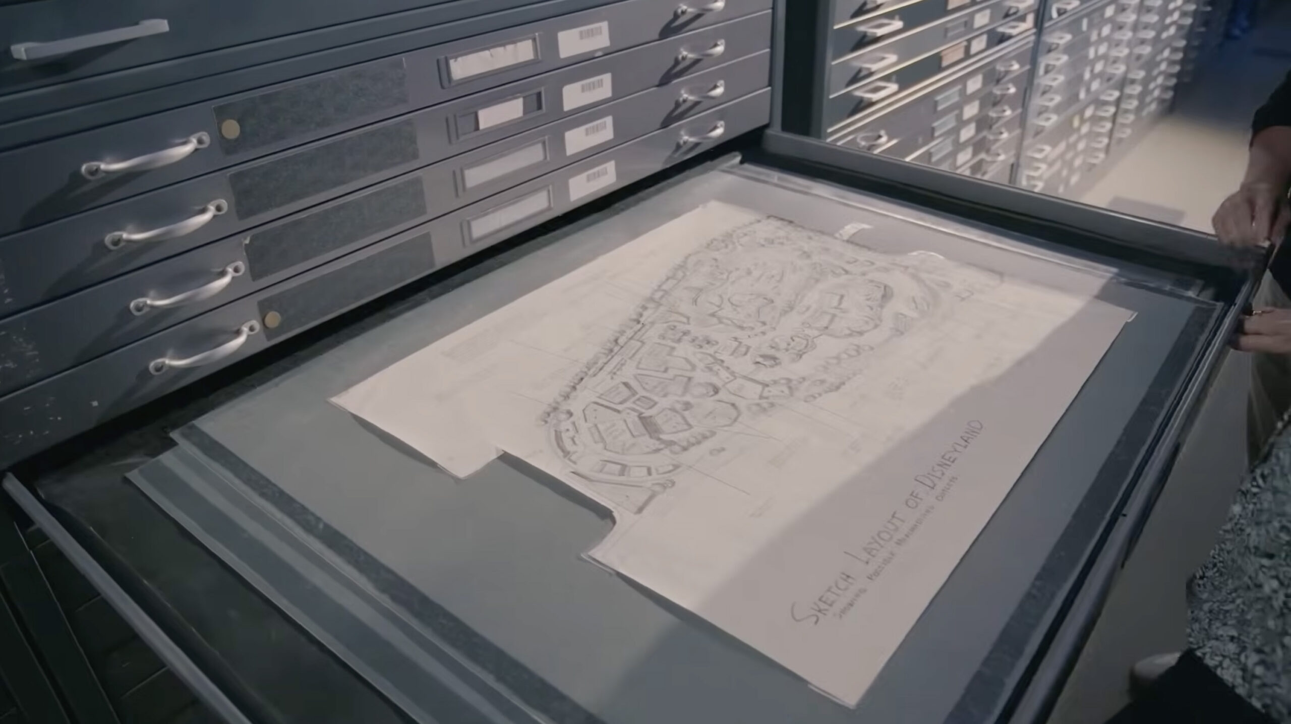 Walt Disney Imagineering has opened its art collection for a rare look at the drawings and paintings that shaped Disneyland as we know it today.
