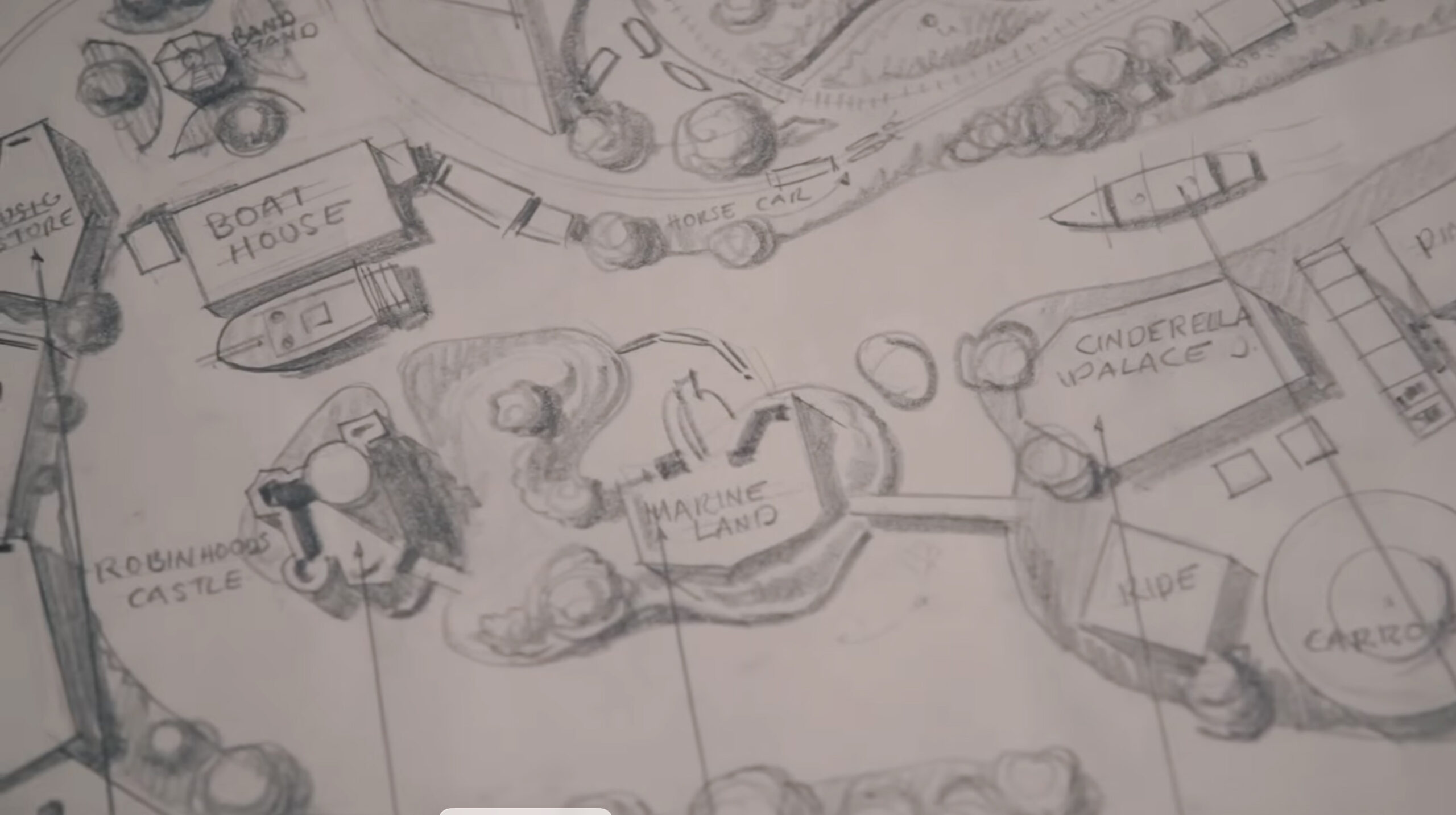 Walt Disney Imagineering has opened its art collection for a rare look at the drawings and paintings that shaped Disneyland as we know it today.