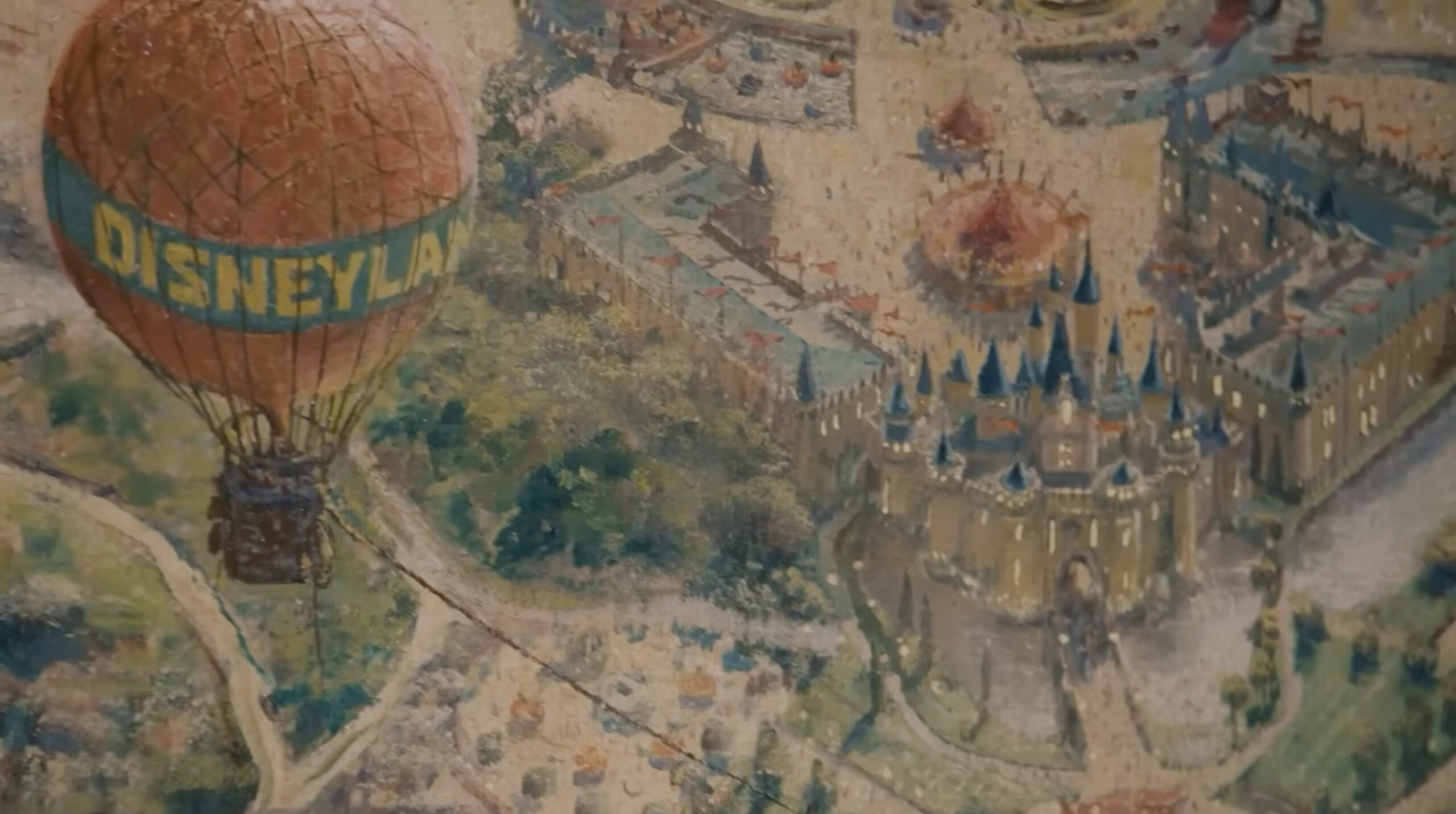 Walt Disney Imagineering has opened its art collection for a rare look at the drawings and paintings that shaped Disneyland as we know it today.