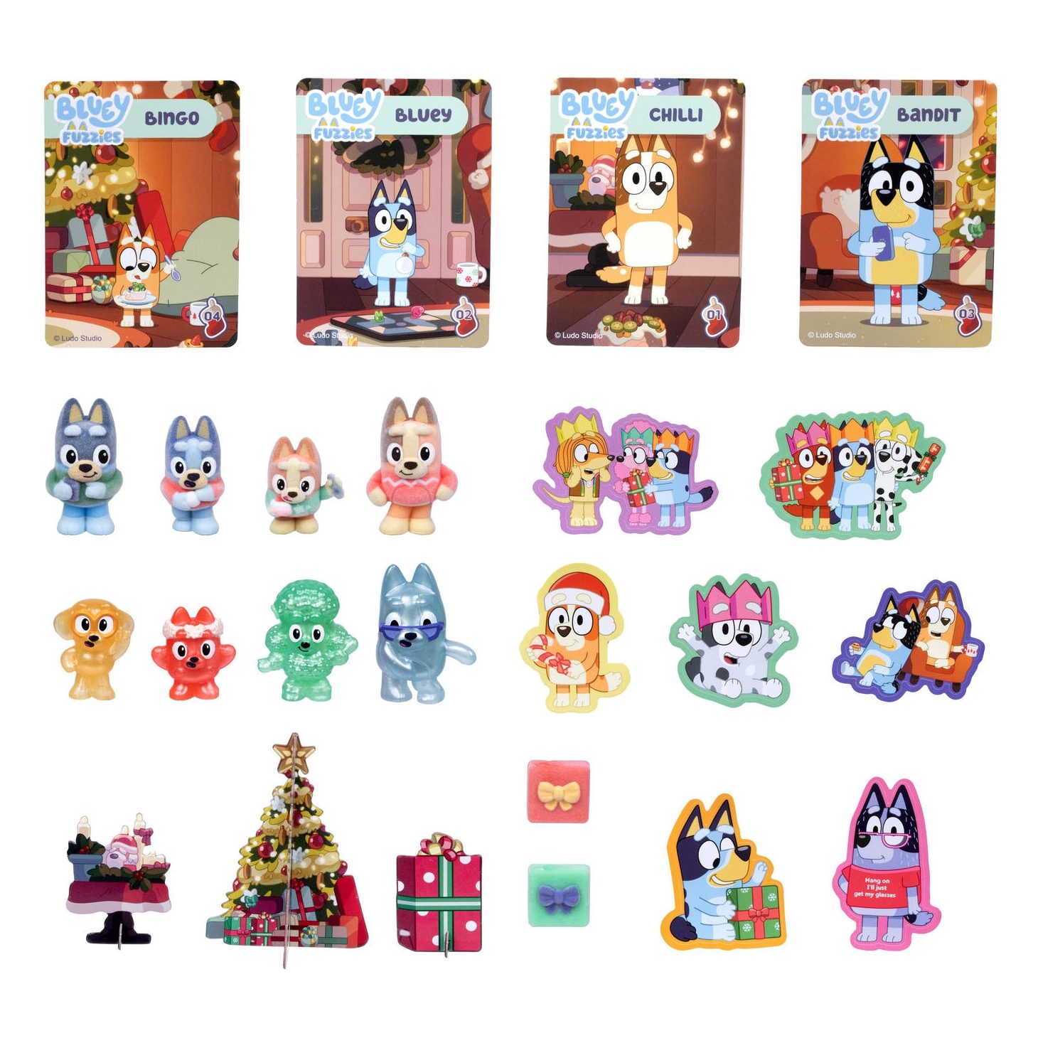 Four new Bluey toys have arrived at Disney Store, offering everything from a cruise vacation to a chaotic night of rubbish collection.