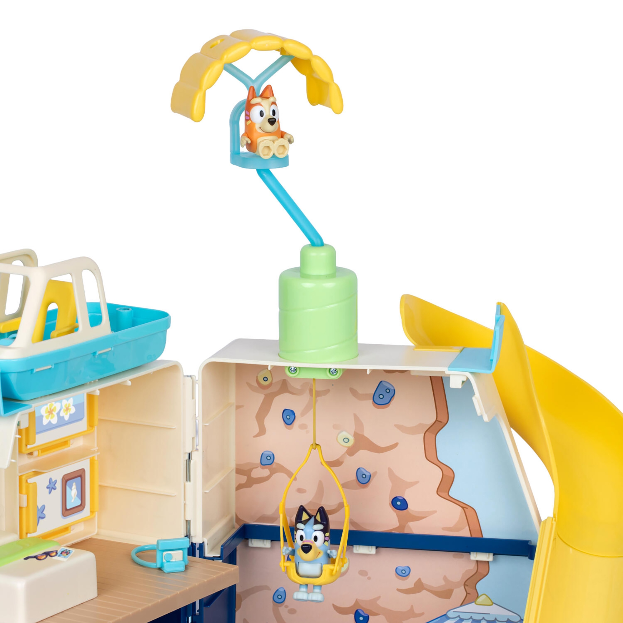Four new Bluey toys have arrived at Disney Store, offering everything from a cruise vacation to a chaotic night of rubbish collection.