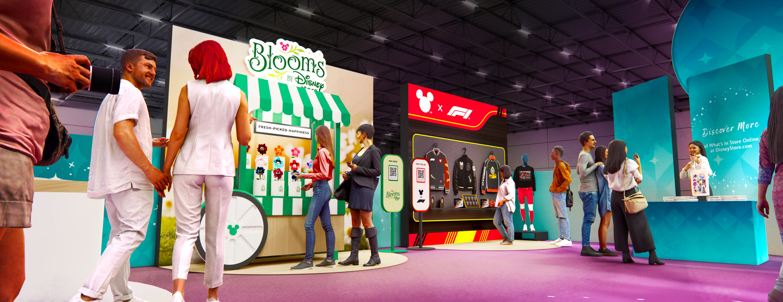 The Disney Store booth at D23: The Ultimate Disney Fan Event 2026 will offer special edition products, interactive experiences, and more. Plus, there will be an opportunity for fans who can't attend to shop select merchandise after the weekend.