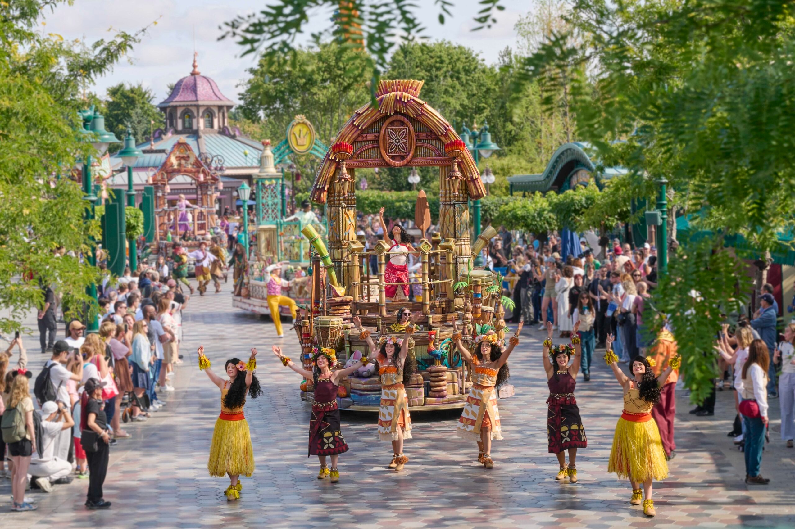 First Look at Disney Princess Cavalcade Debuting at Disney Adventure World This Week