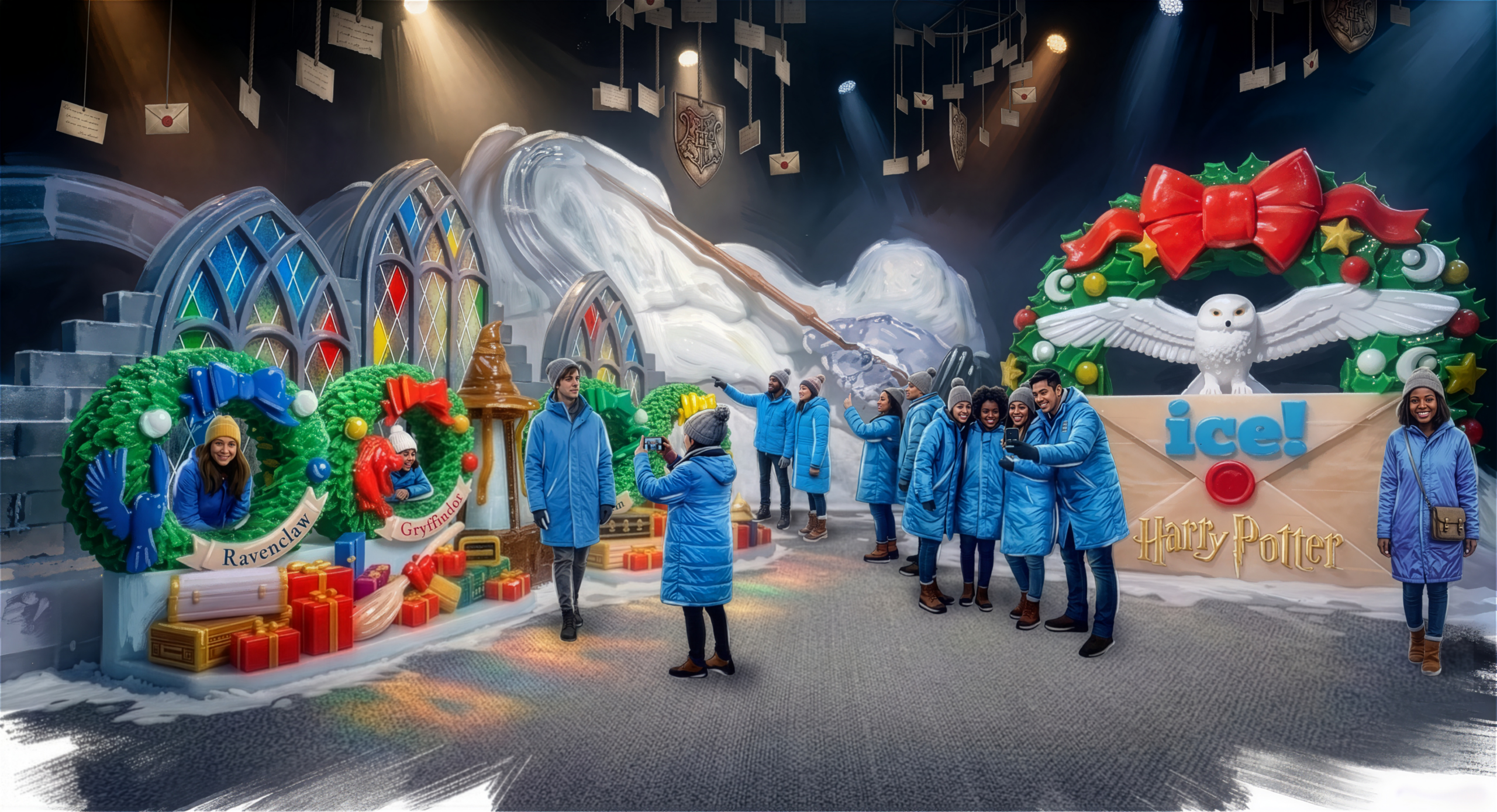 Gaylord Hotels announced their full lineup of 2026 ice! locations and themes, including new themes based on The Nightmare Before Christmas, Home Alone, and Harry Potter at select resorts.